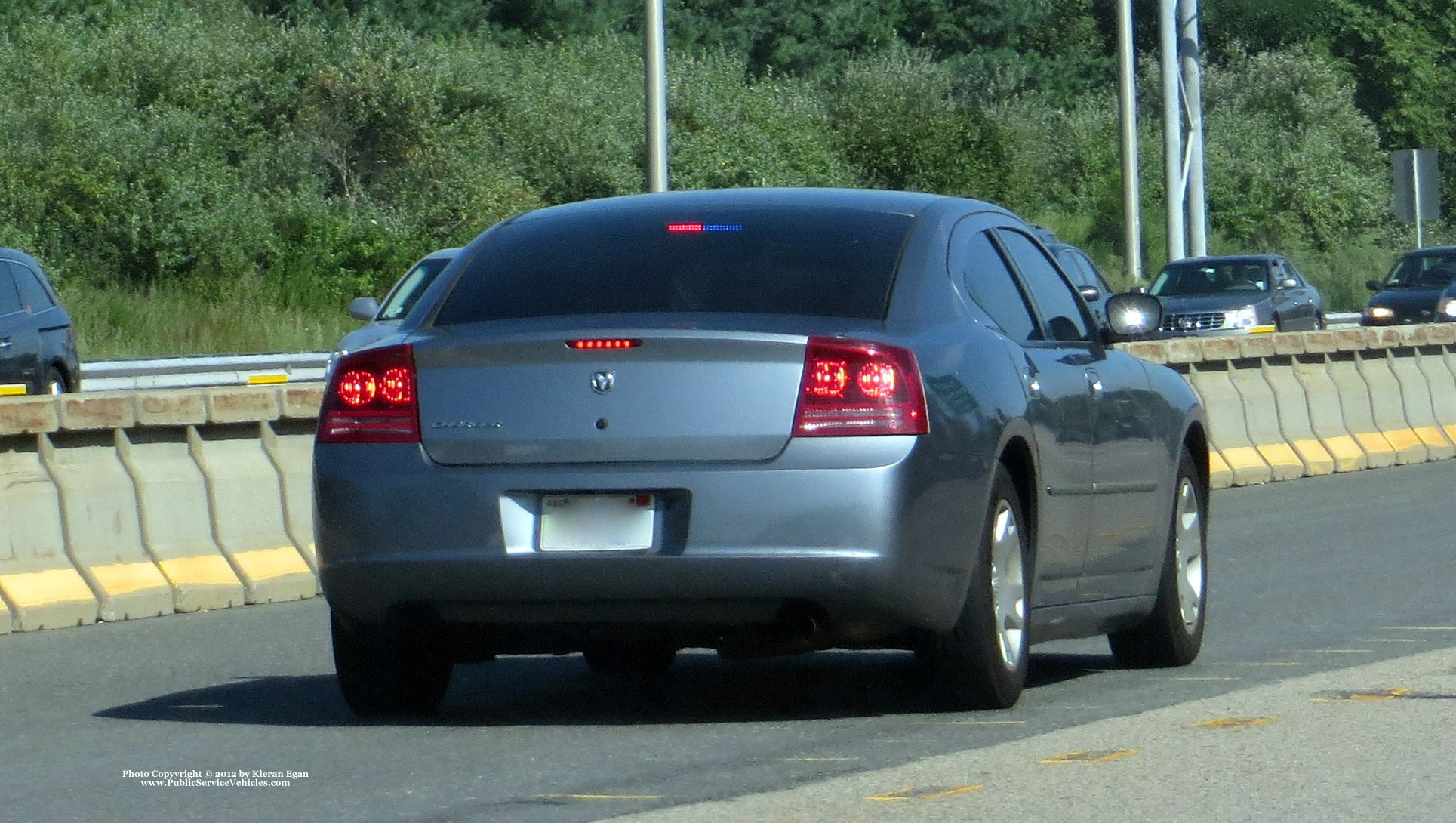 A photo  of Massachusetts State Police
            Unmarked Unit, a 2006-2010 Dodge Charger             taken by Kieran Egan