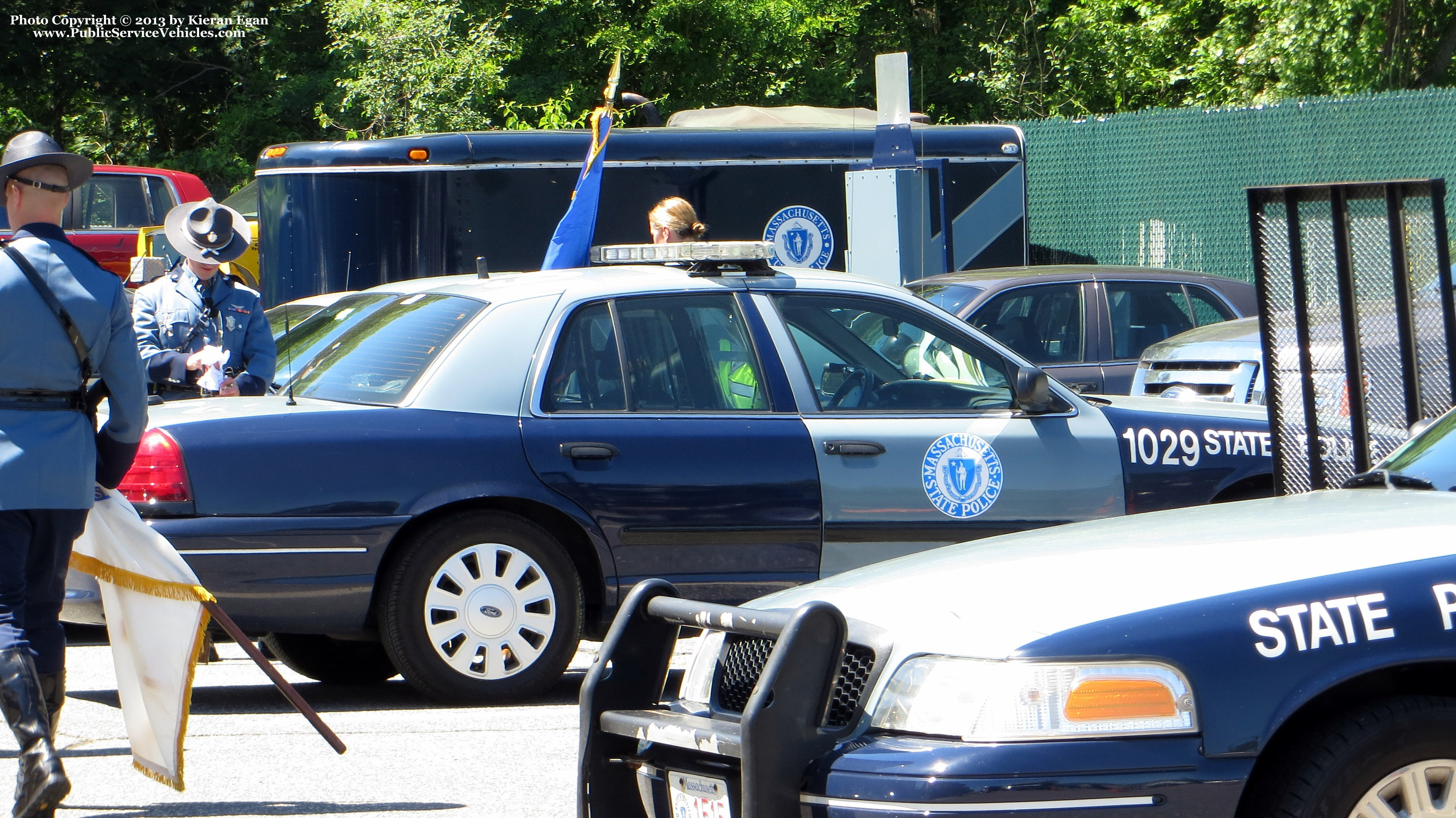 A photo  of Massachusetts State Police
            Cruiser 1029, a 2006-2008 Ford Crown Victoria Police Interceptor             taken by Kieran Egan
