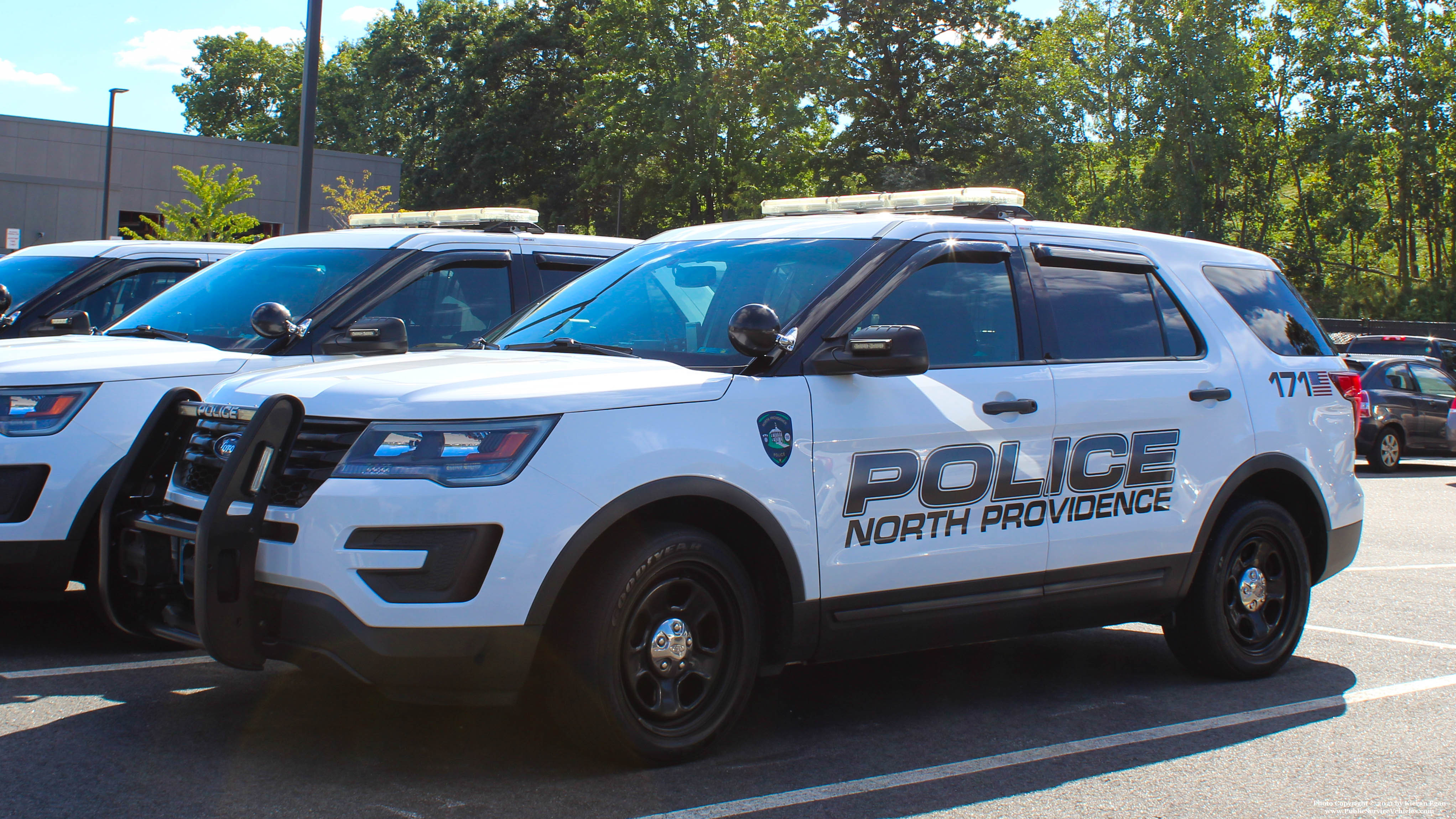 A photo  of North Providence Police
            Cruiser 171, a 2017 Ford Police Interceptor Utility             taken by Kieran Egan