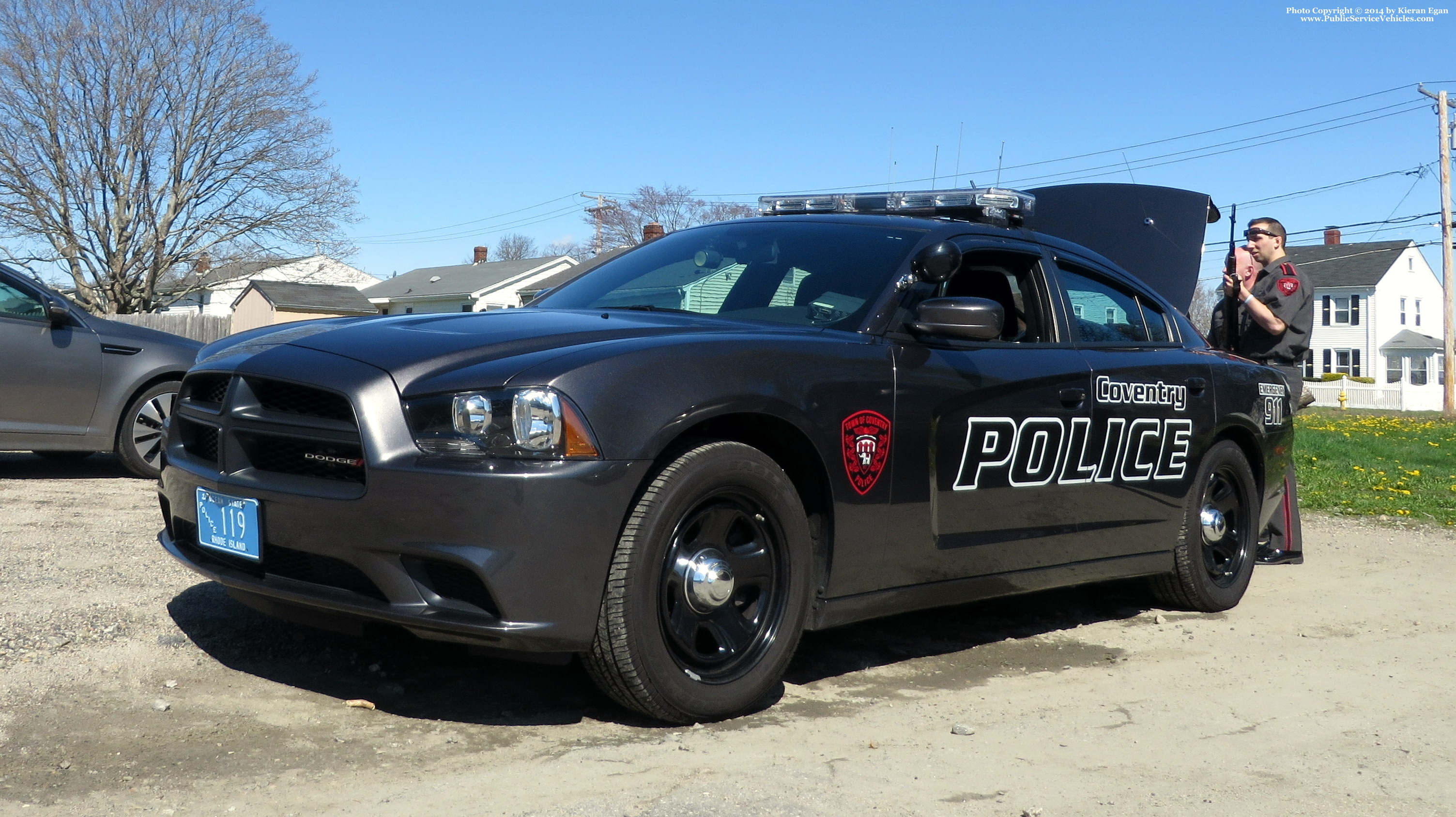 A photo  of Coventry Police
            Cruiser 119, a 2013 Dodge Charger             taken by Kieran Egan