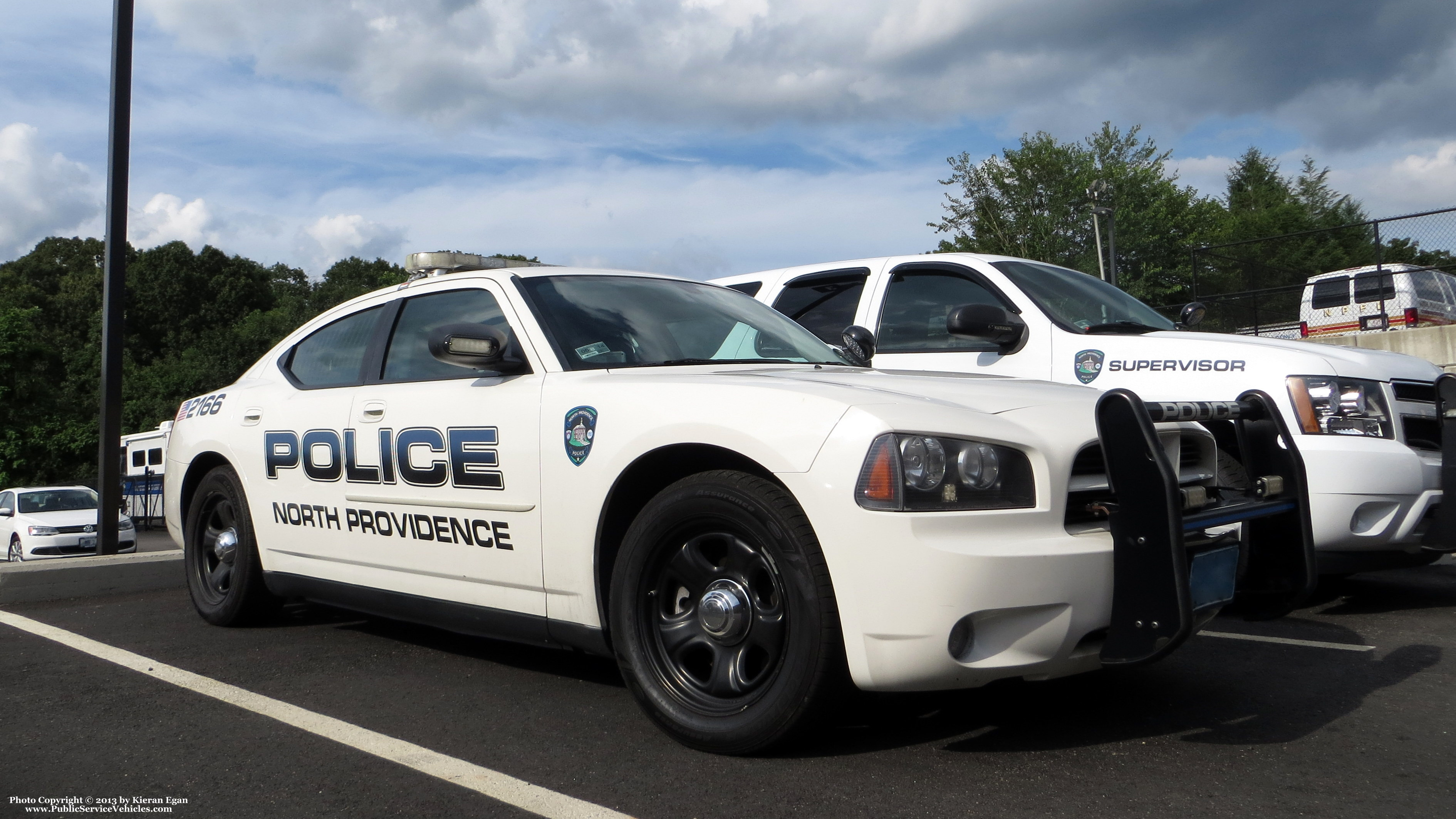 A photo  of North Providence Police
            Cruiser 2166, a 2006-2010 Dodge Charger             taken by Kieran Egan
