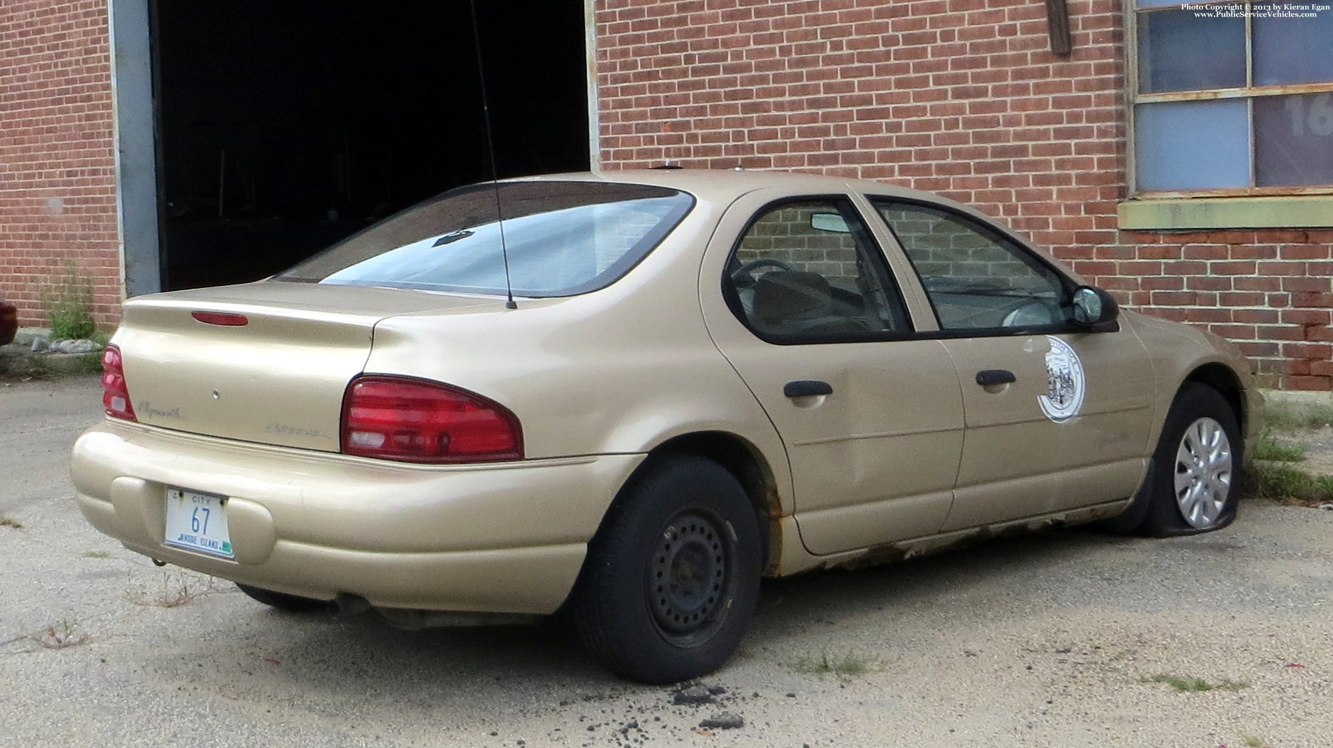 A photo  of Providence Sewer Division
            Car 67, a 1996-2000 Plymouth Breeze             taken by Kieran Egan