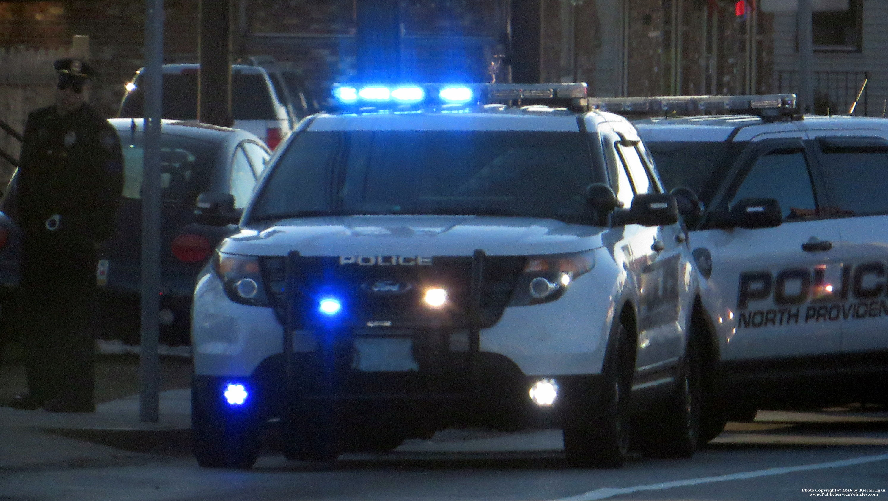 A photo  of North Providence Police
            Cruiser 2464, a 2013 Ford Police Interceptor Utility             taken by Kieran Egan