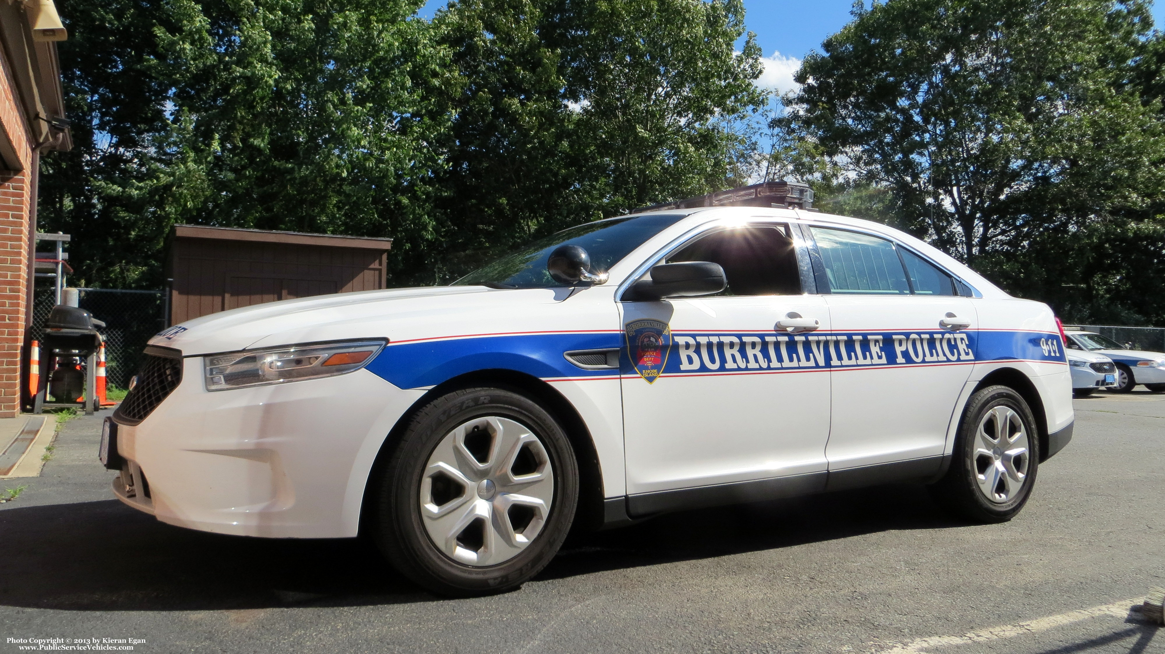 A photo  of Burrillville Police
            Cruiser 248, a 2013 Ford Police Interceptor Utility             taken by Kieran Egan