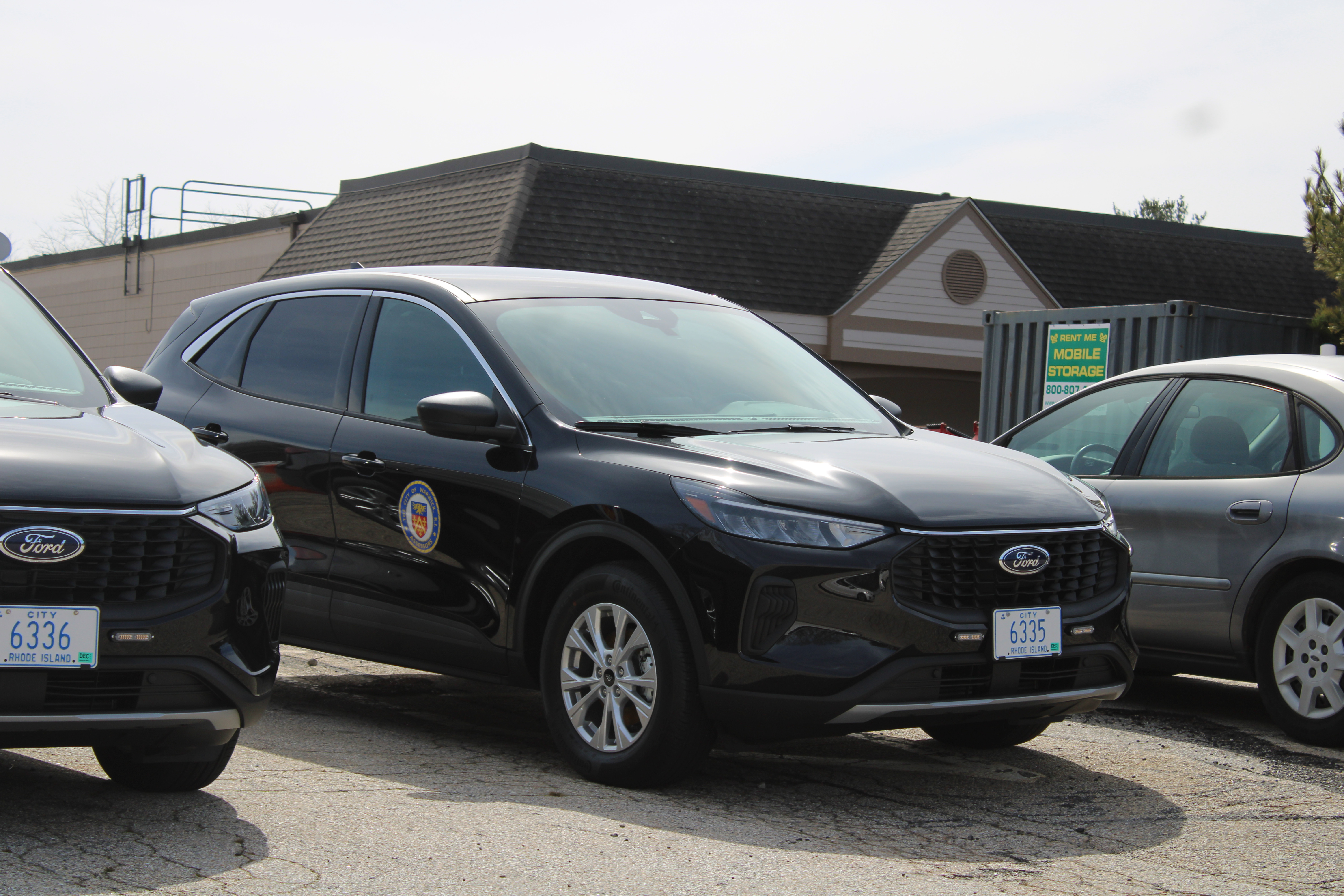 A photo  of Warwick Public Works
            Car 6335, a 2023-2024 Ford Escape             taken by @riemergencyvehicles