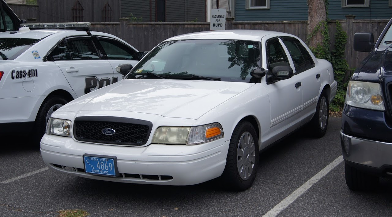 A photo  of Brown University Police
            Unmarked Unit, a 2010 Ford Crown Victoria Police Interceptor             taken by Jamian Malo