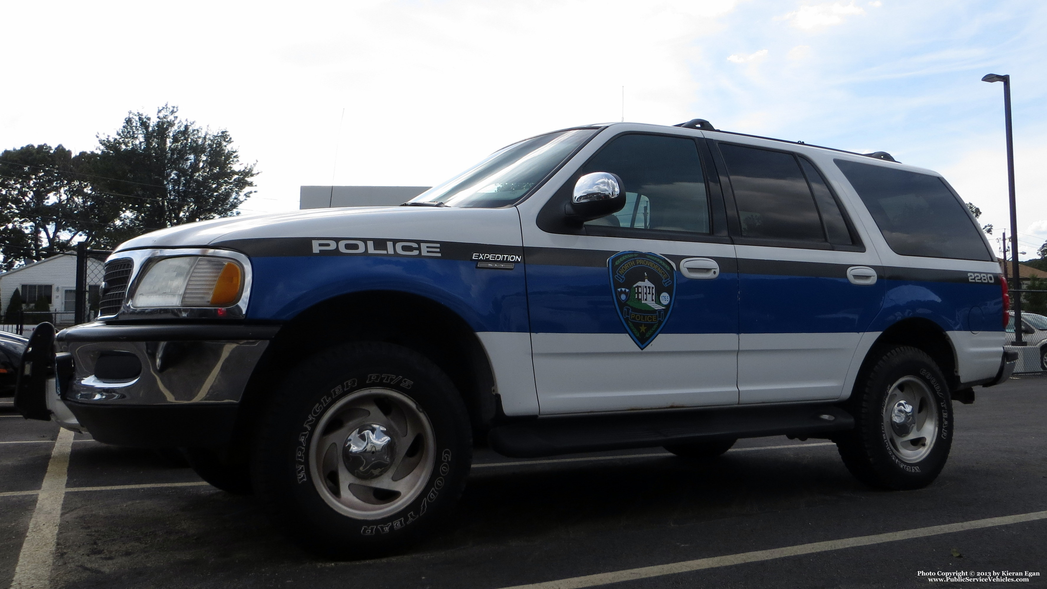 A photo  of North Providence Police
            Cruiser 2280, a 1997-2002 Ford Expedition             taken by Kieran Egan