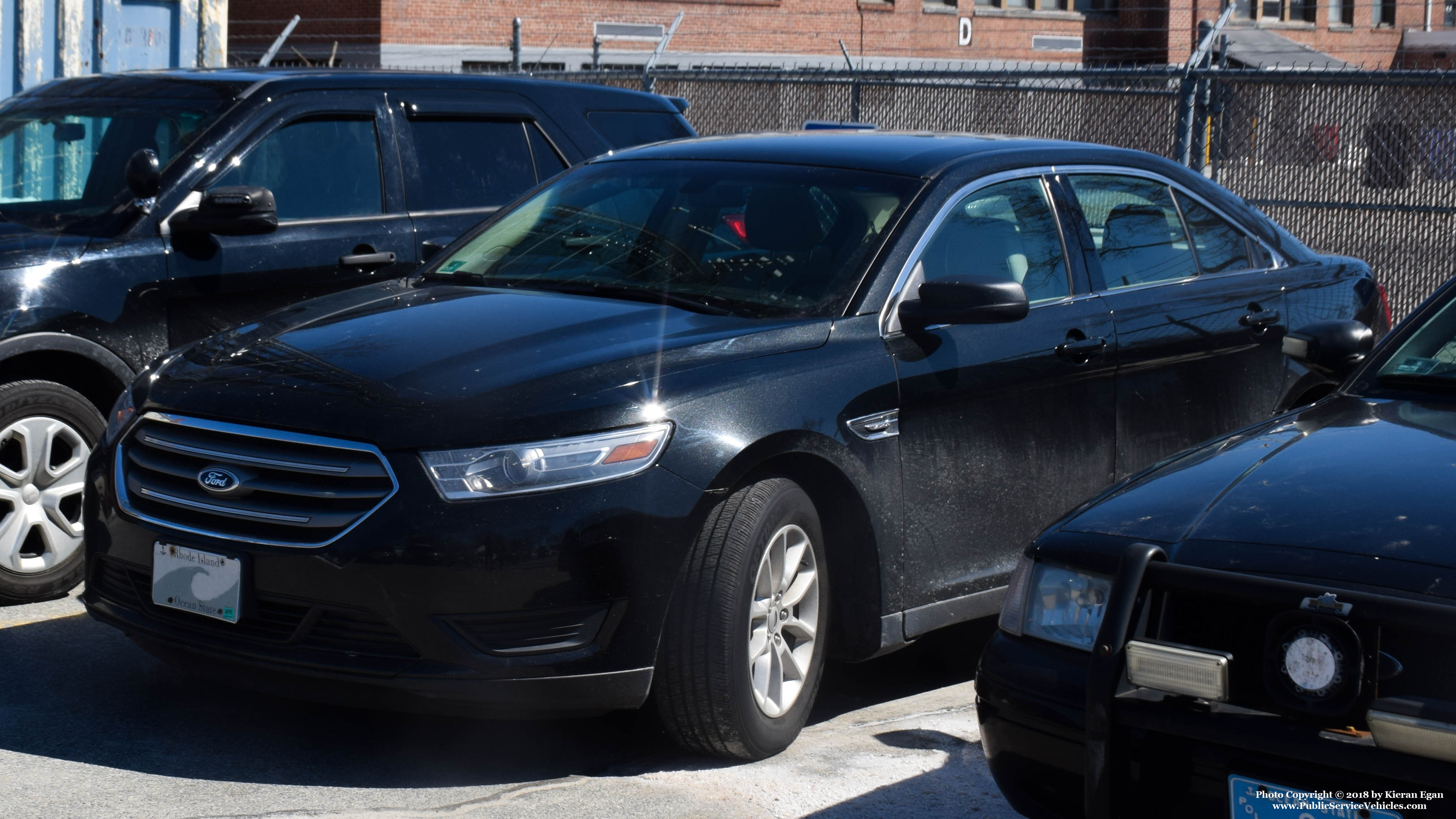 A photo  of Cumberland Police
            Unmarked Unit, a 2013-2018 Ford Taurus             taken by Kieran Egan