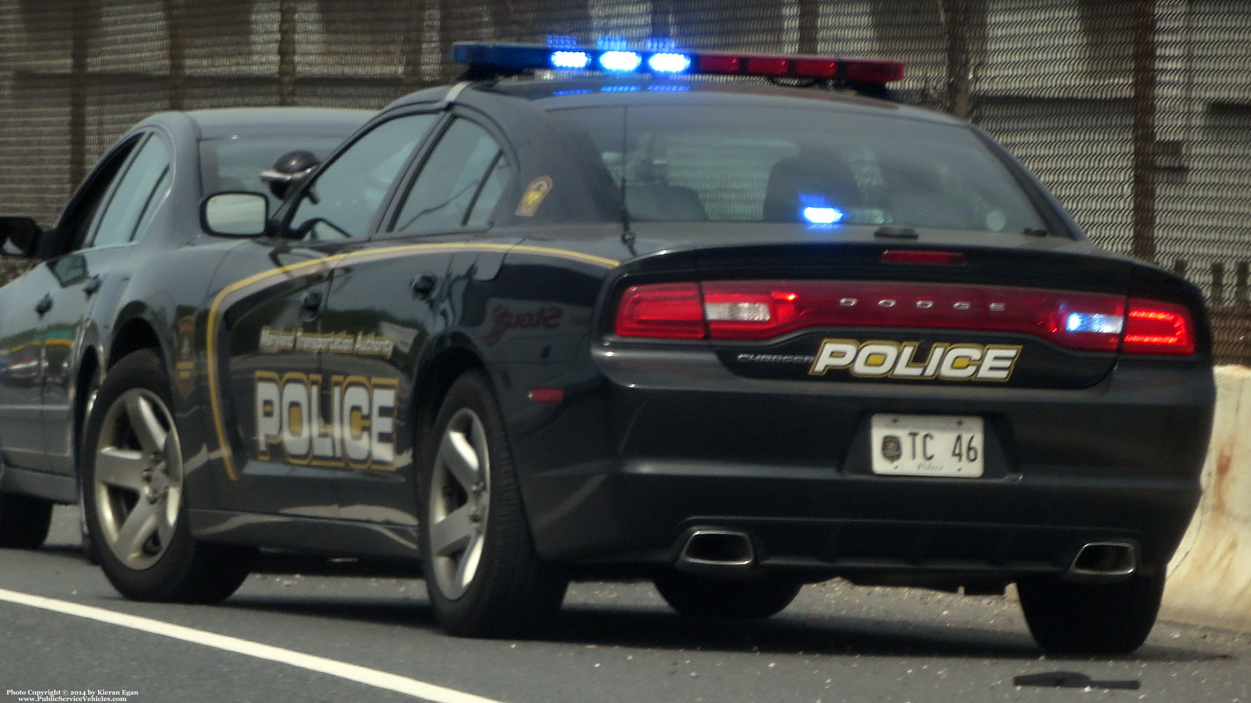 A photo  of Maryland Transportation Authority Police
            TC 46, a 2011-2014 Dodge Charger             taken by Kieran Egan