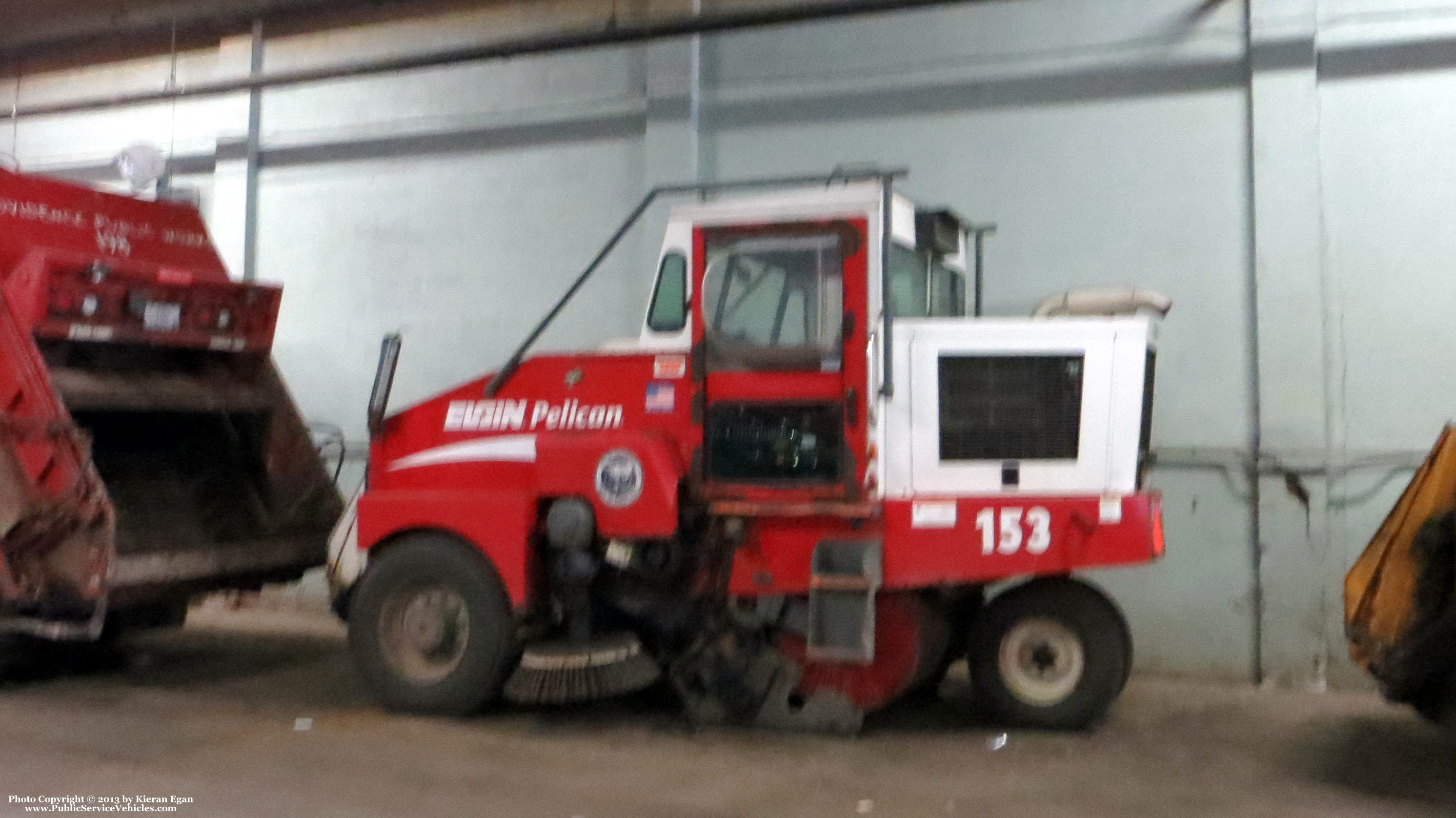 A photo  of Providence Highway Division
            Sweeper 153, a 1990-2007 Elgin Pelican             taken by Kieran Egan
