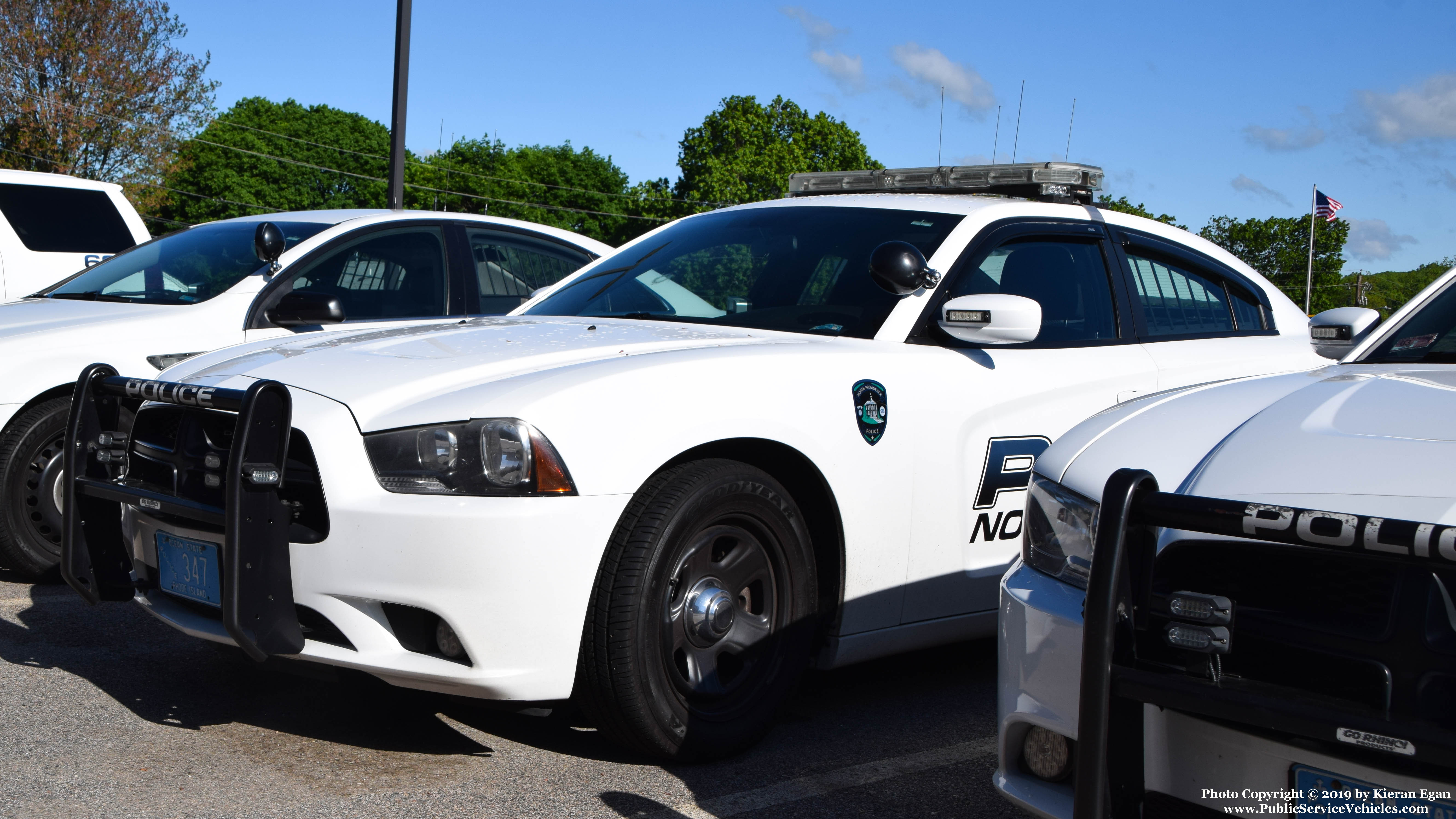 A photo  of North Providence Police
            Cruiser 347, a 2013 Dodge Charger             taken by Kieran Egan