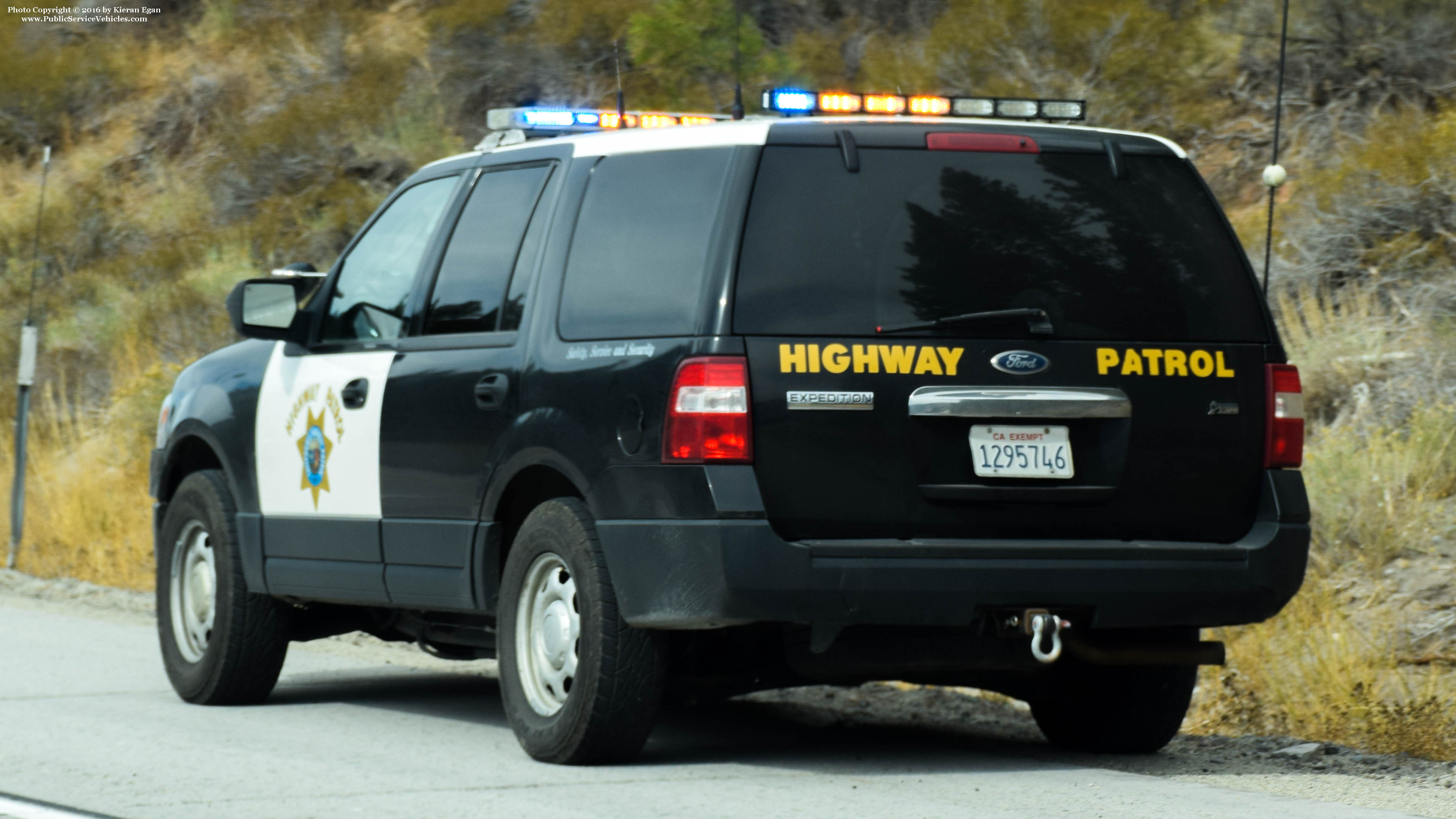 A photo  of California Highway Patrol
            Cruiser 5746, a 2007-2014 Ford Expedition             taken by Kieran Egan