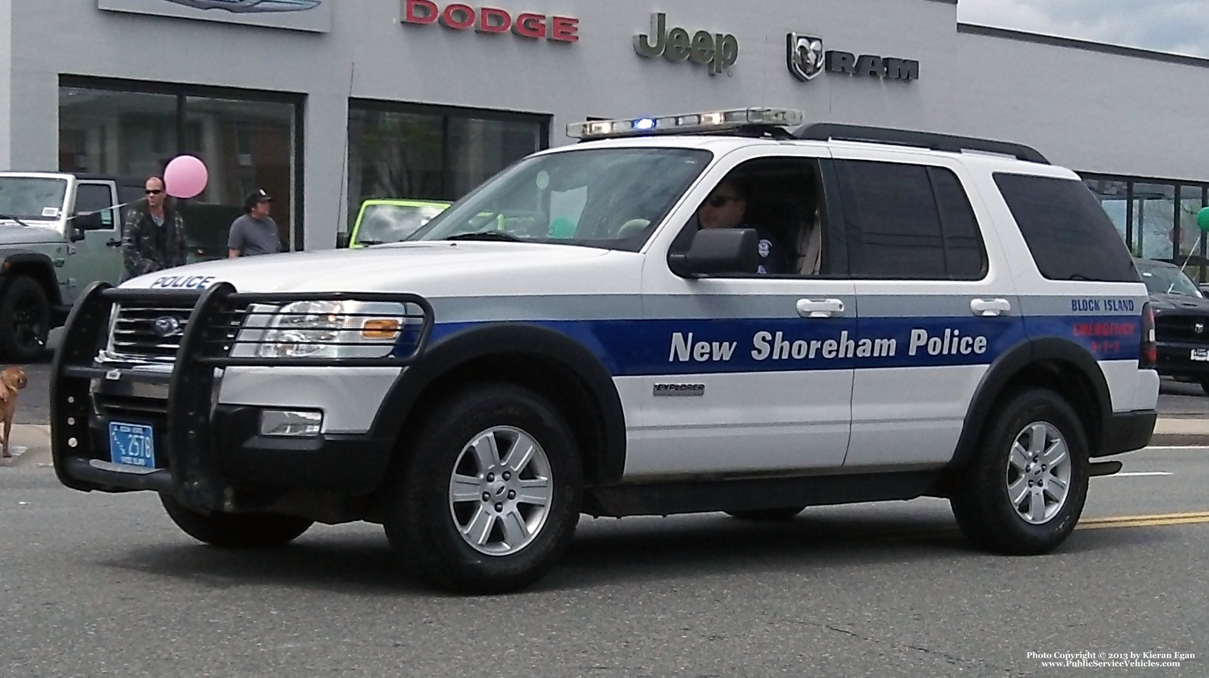 A photo  of New Shoreham Police
            Cruiser 2578, a 2006-2010 Ford Explorer             taken by Kieran Egan