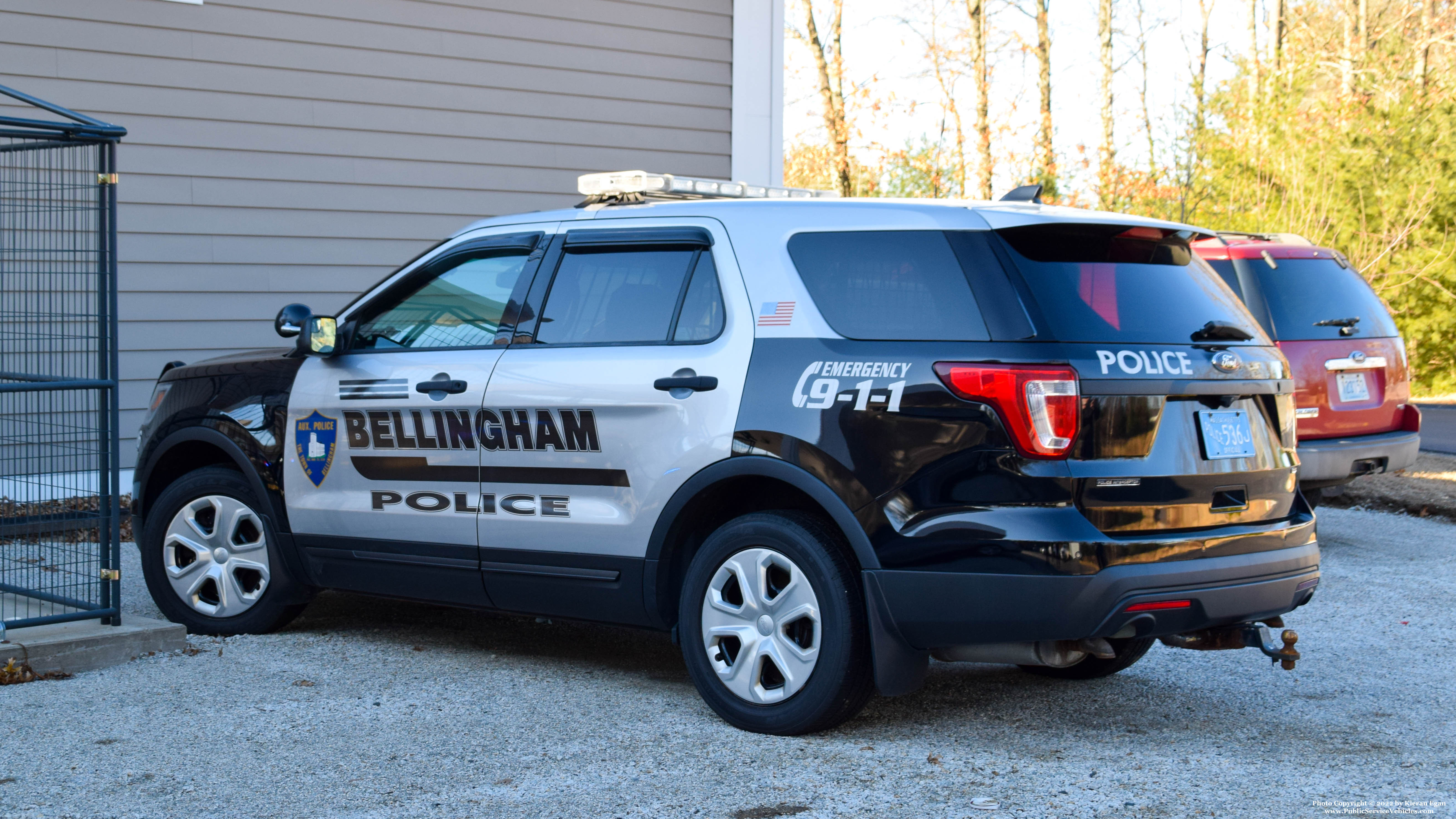 A photo  of Bellingham Police
            Cruiser 416, a 2016 Ford Police Interceptor Utility             taken by Kieran Egan