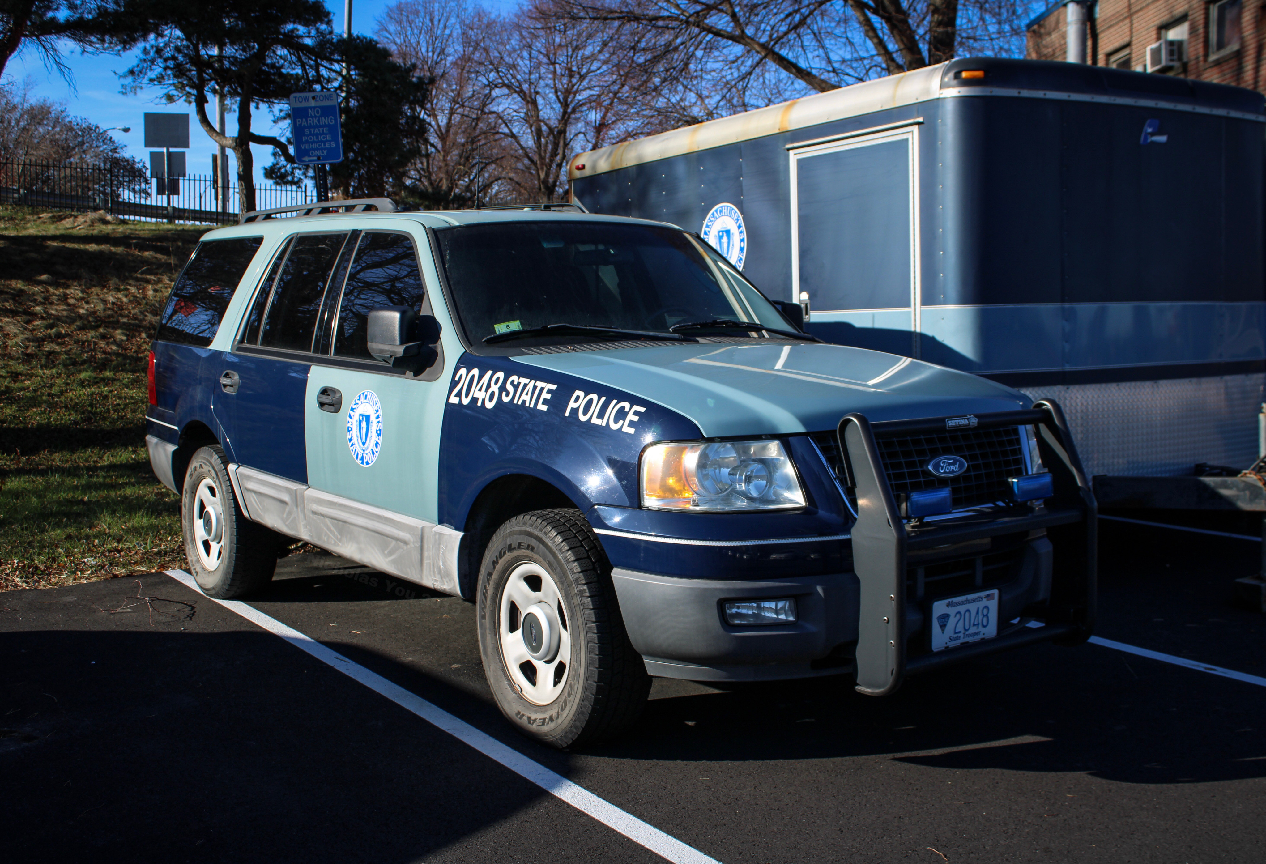 A photo  of Massachusetts State Police
            Cruiser 2048, a 2006 Ford Expedition             taken by Nicholas You