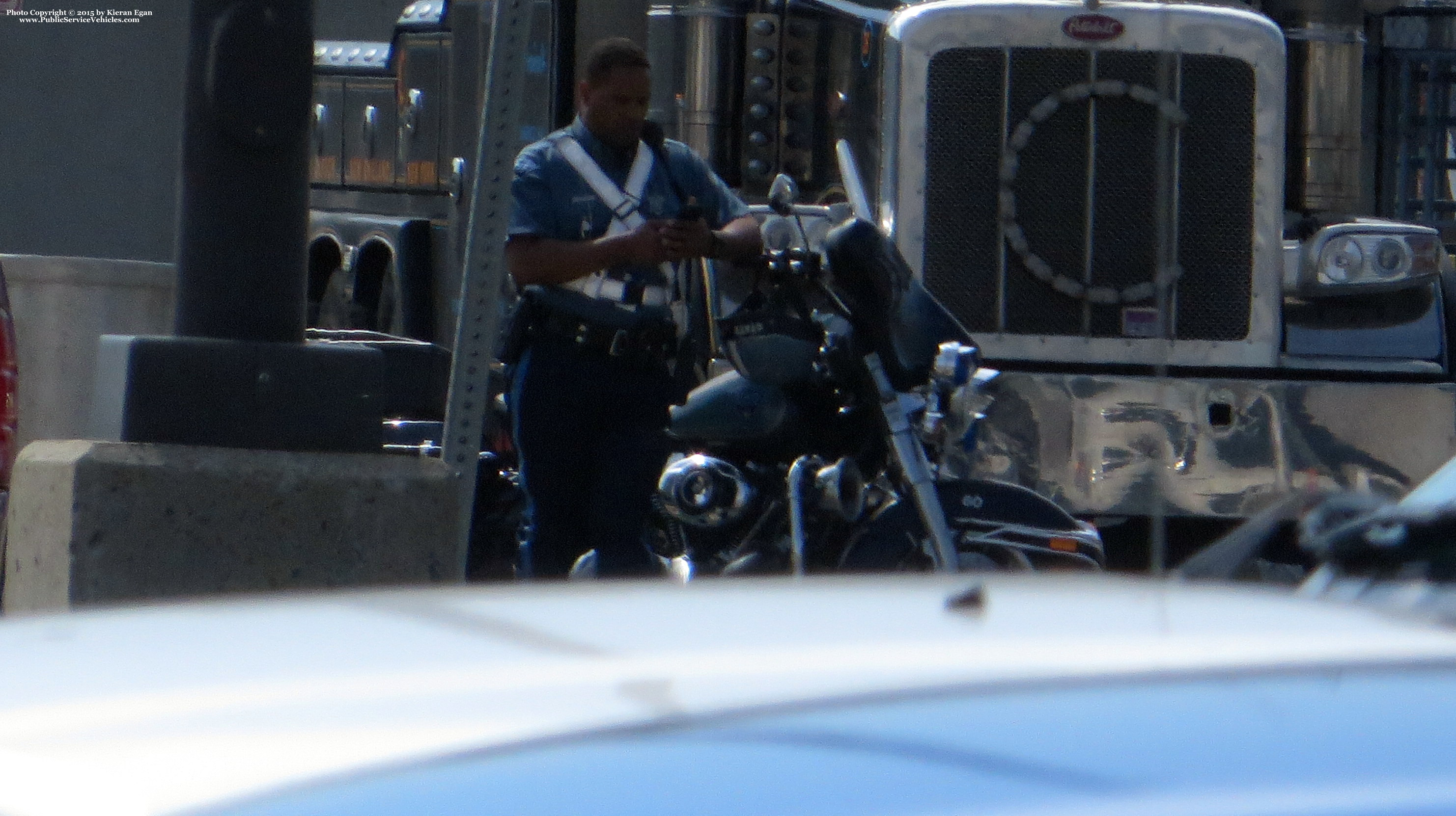 A photo  of Massachusetts State Police
            Motorcycle 60, a 2006-2013 Harley Davidson Electra Glide             taken by Kieran Egan