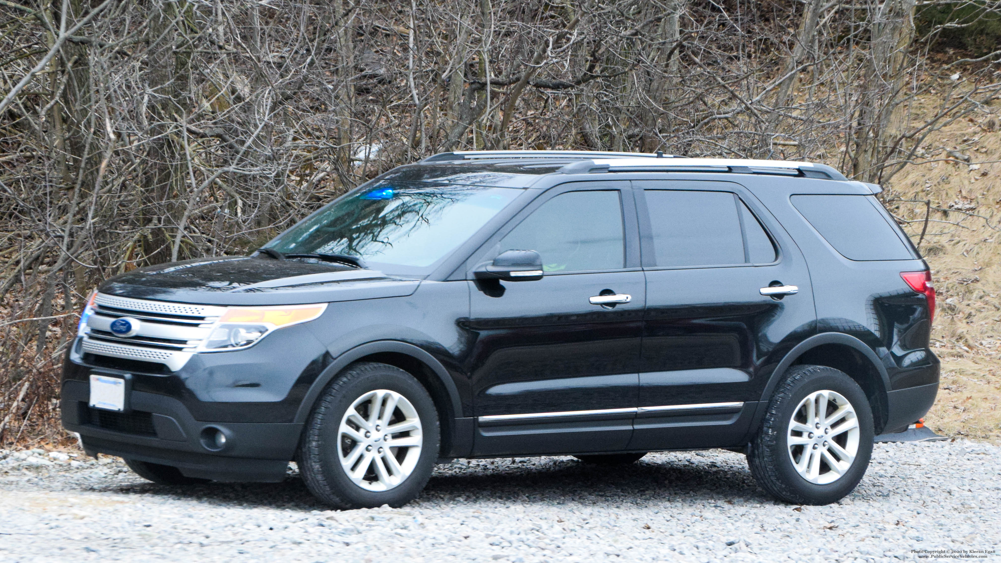 A photo  of Massachusetts State Police
            Unmarked Unit, a 2013-2015 Ford Explorer             taken by Kieran Egan