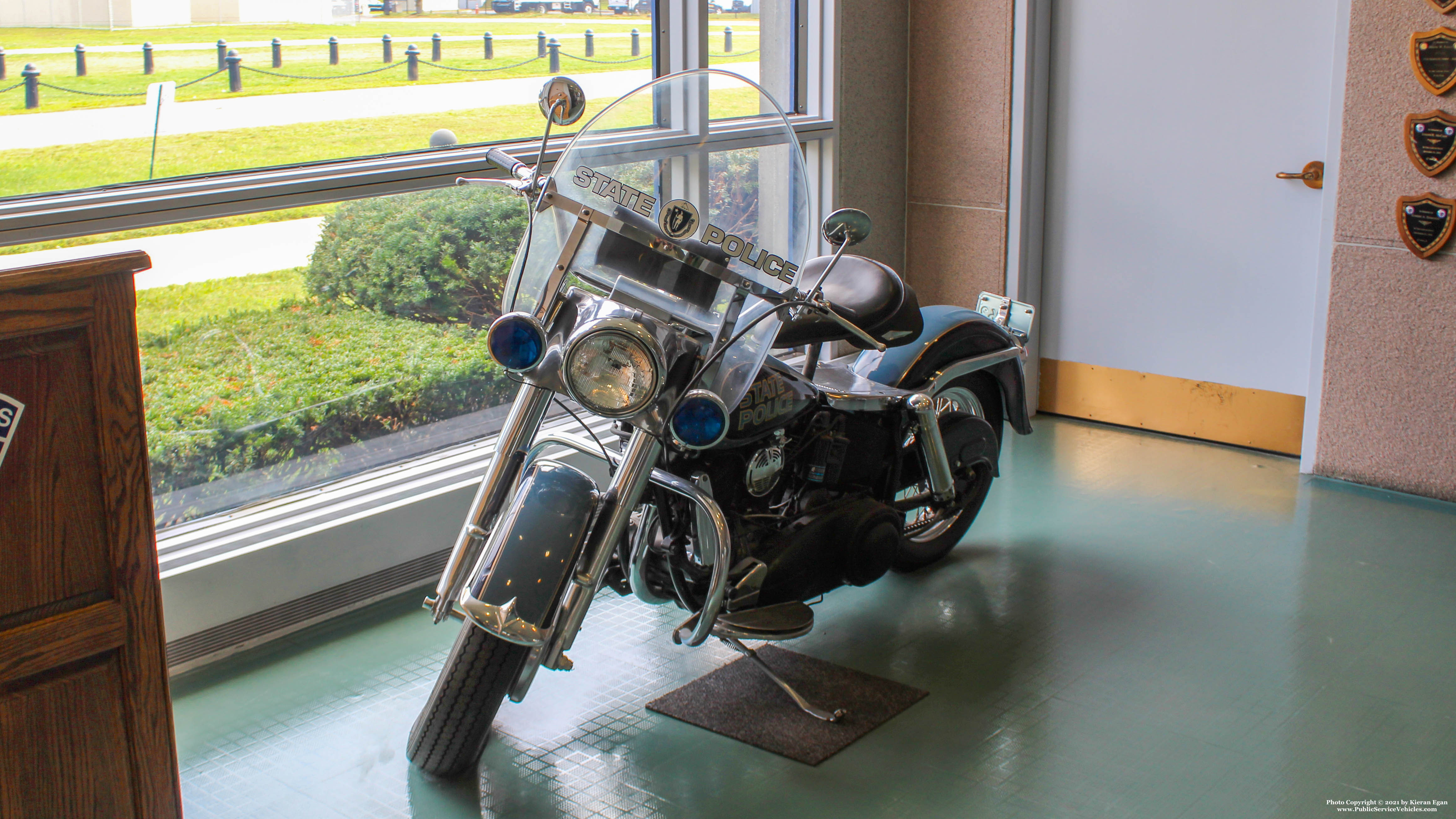 A photo  of Massachusetts State Police
            Motorcycle 1963, a 1963 Indian Chief             taken by Kieran Egan