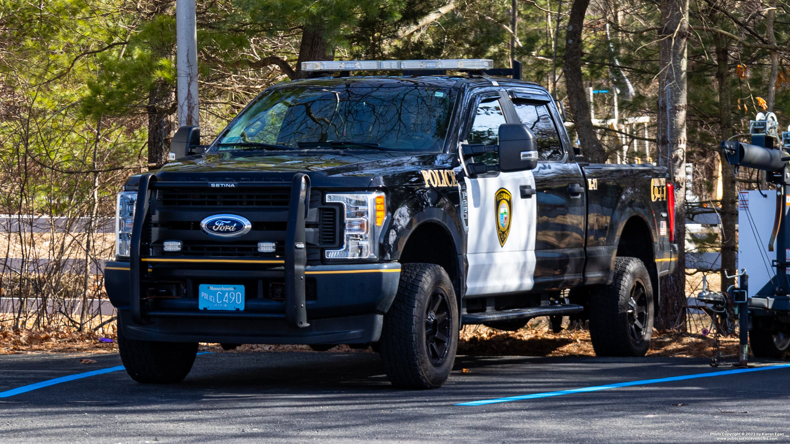 A photo  of Medway Police
            Cruiser K-17, a 2017 Ford F-250 Crew Cab             taken by Kieran Egan