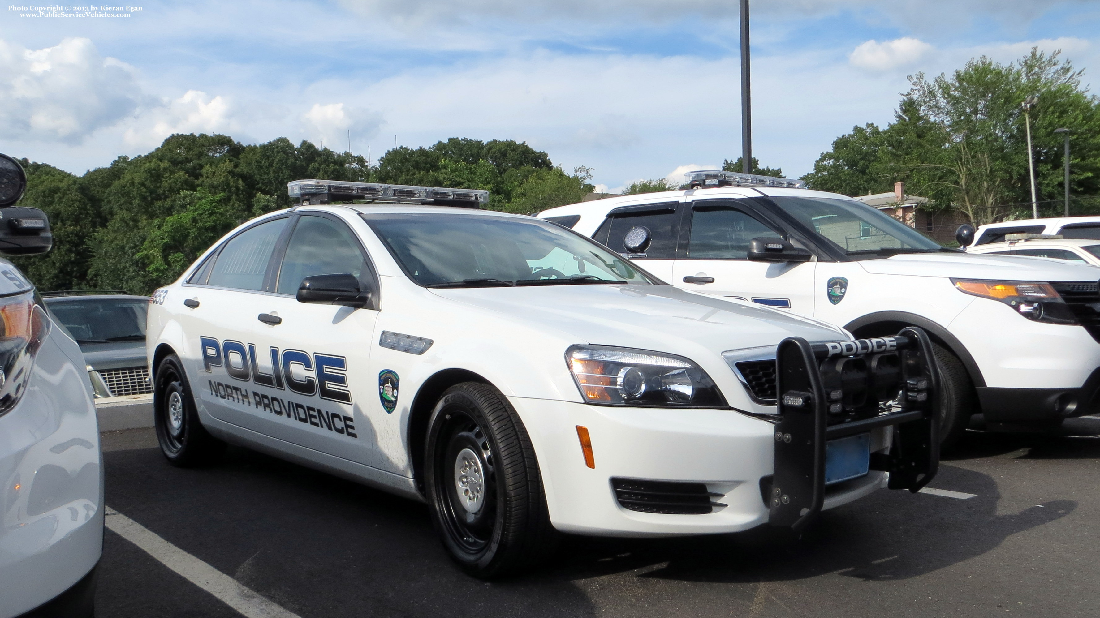 A photo  of North Providence Police
            Cruiser 953, a 2013 Chevrolet Caprice             taken by Kieran Egan