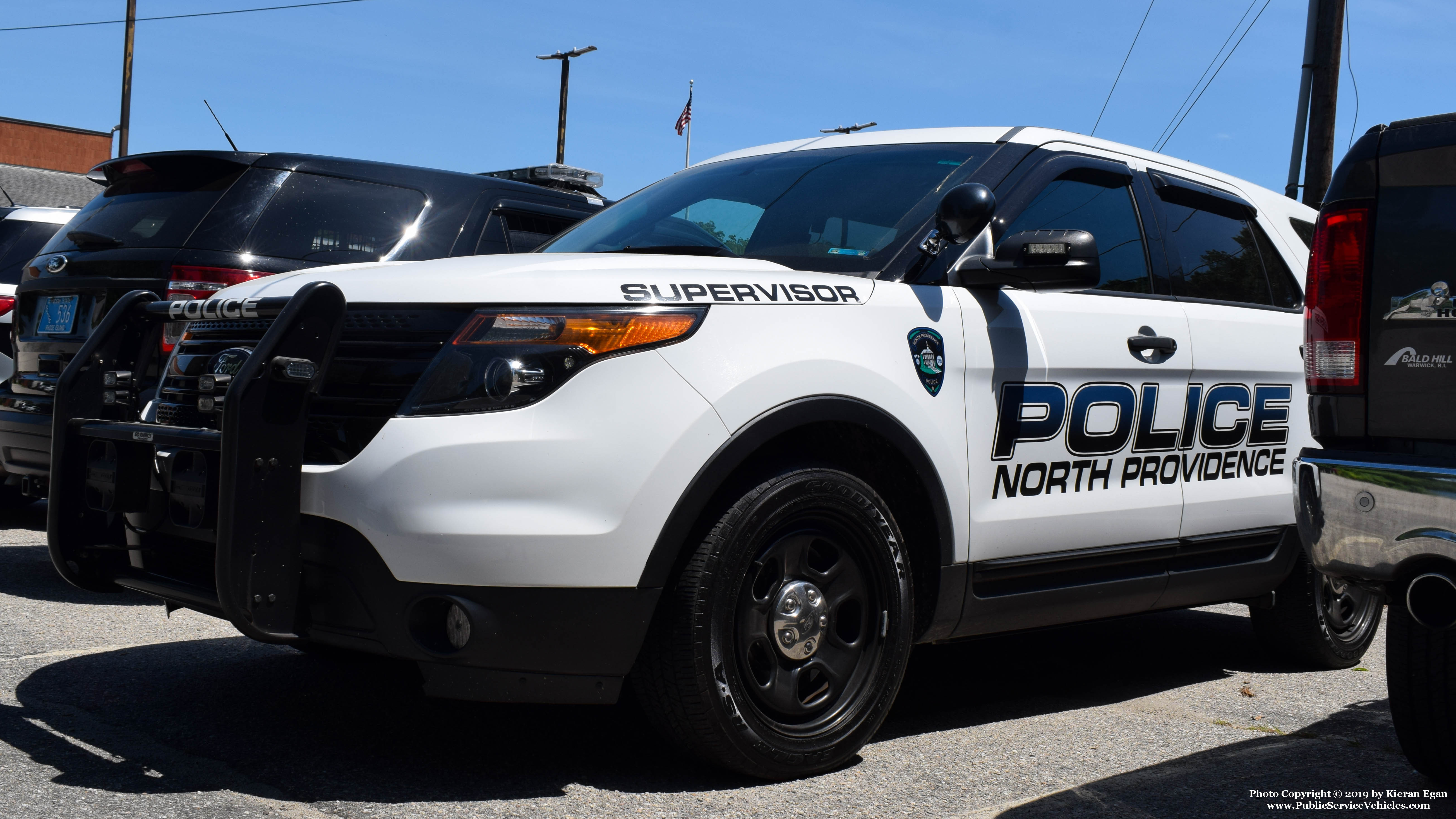 A photo  of North Providence Police
            Cruiser 3157, a 2013 Ford Police Interceptor Utility             taken by Kieran Egan