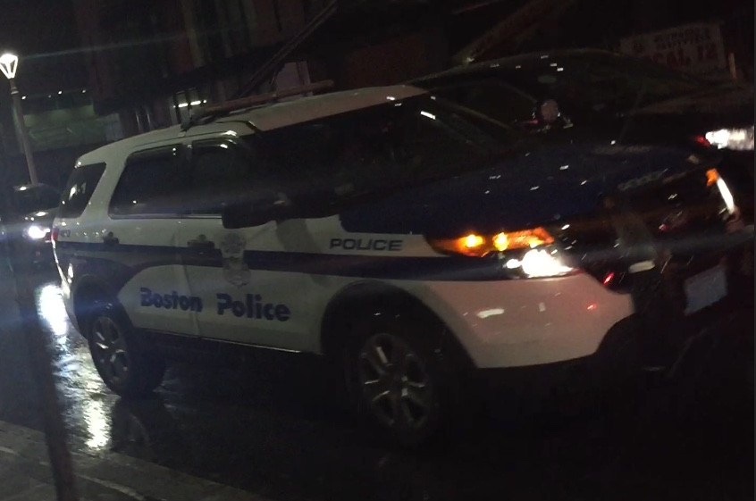 A photo  of Boston Police
            Cruiser 4613, a 2014 Ford Police Interceptor Utility             taken by @riemergencyvehicles