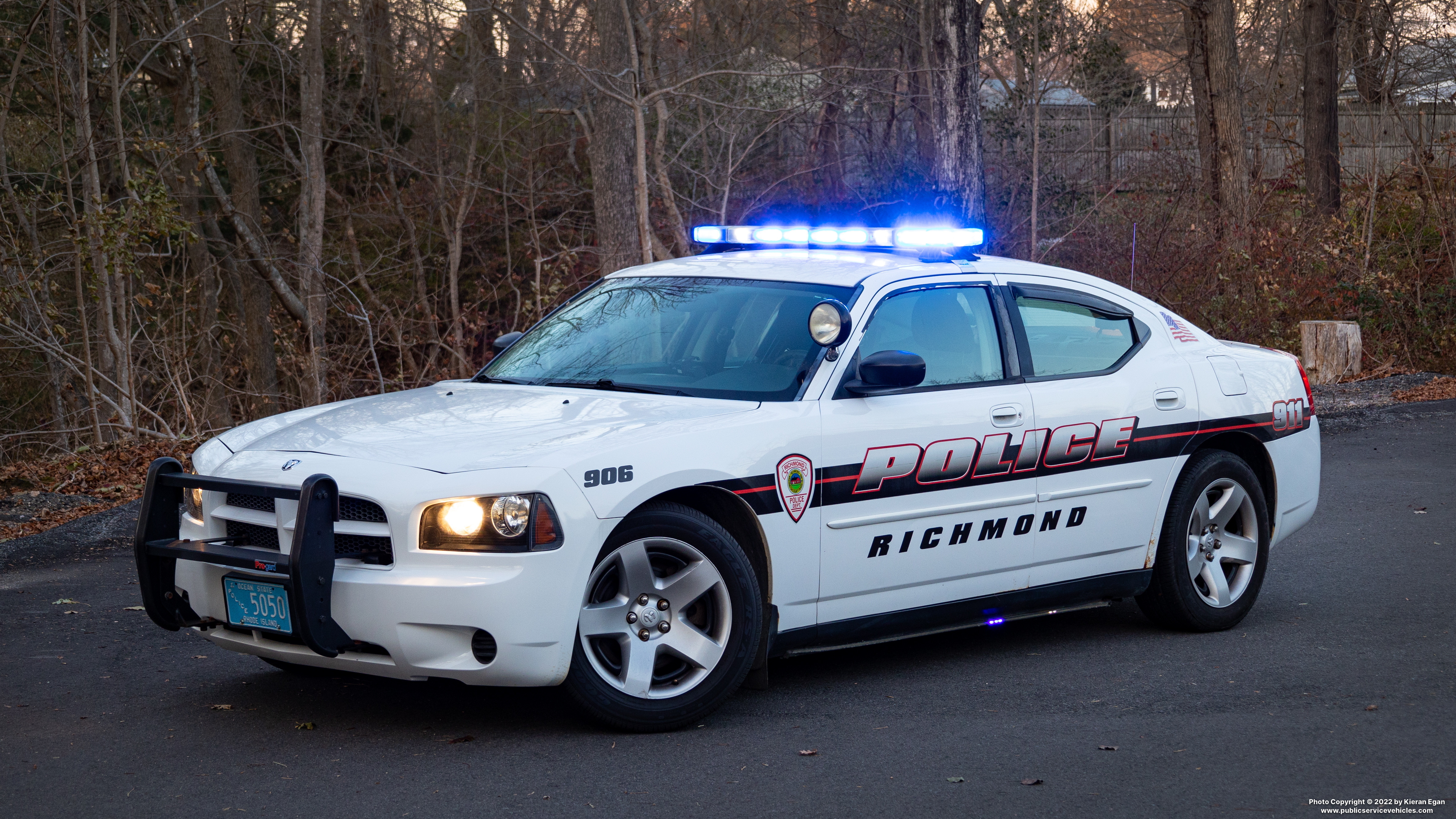 A photo  of Richmond Police
            Cruiser 906, a 2006-2010 Dodge Charger             taken by Kieran Egan