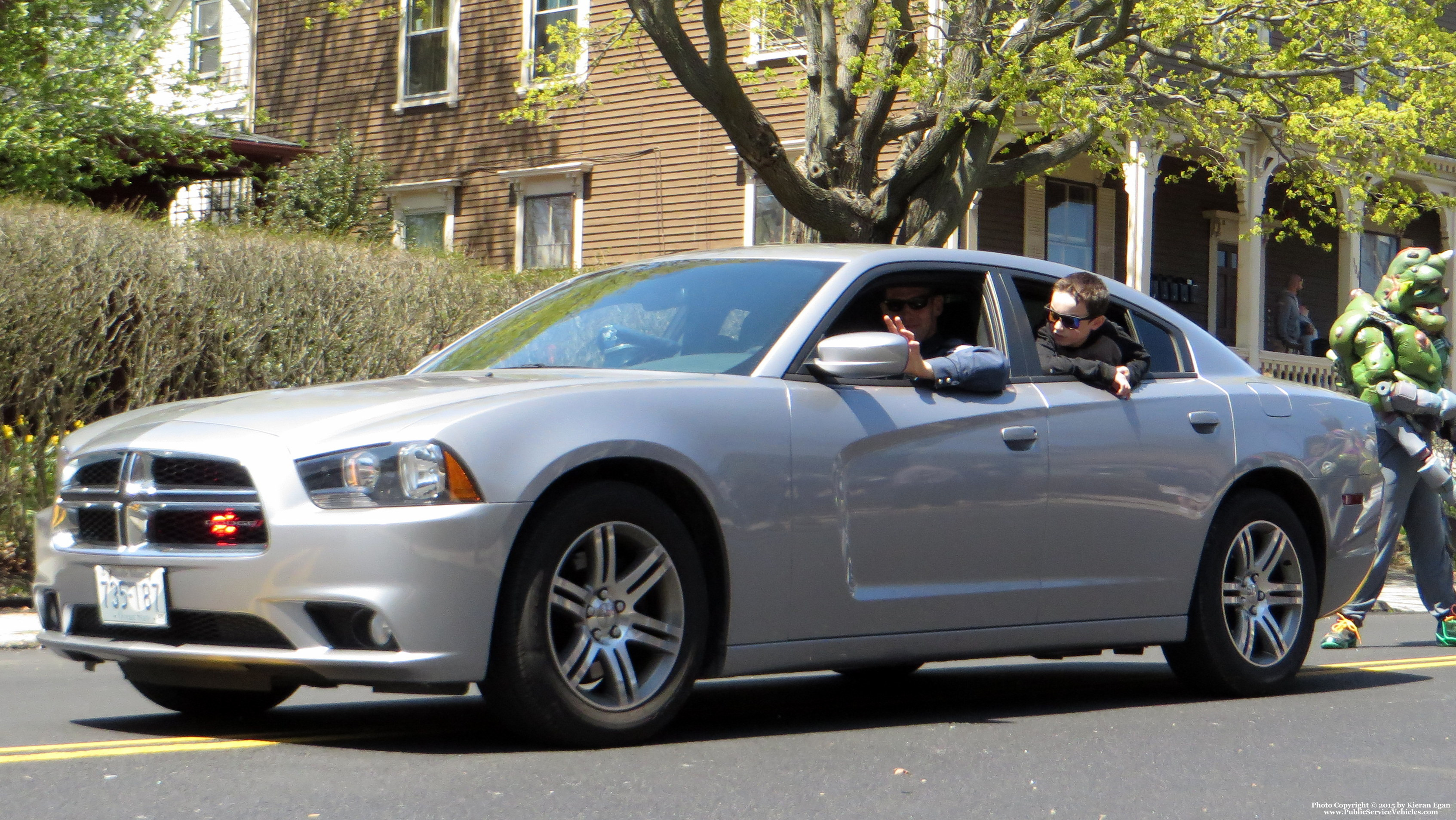 A photo  of South Kingstown Police
            Unmarked Unit, a 2011-2014 Dodge Charger             taken by Kieran Egan