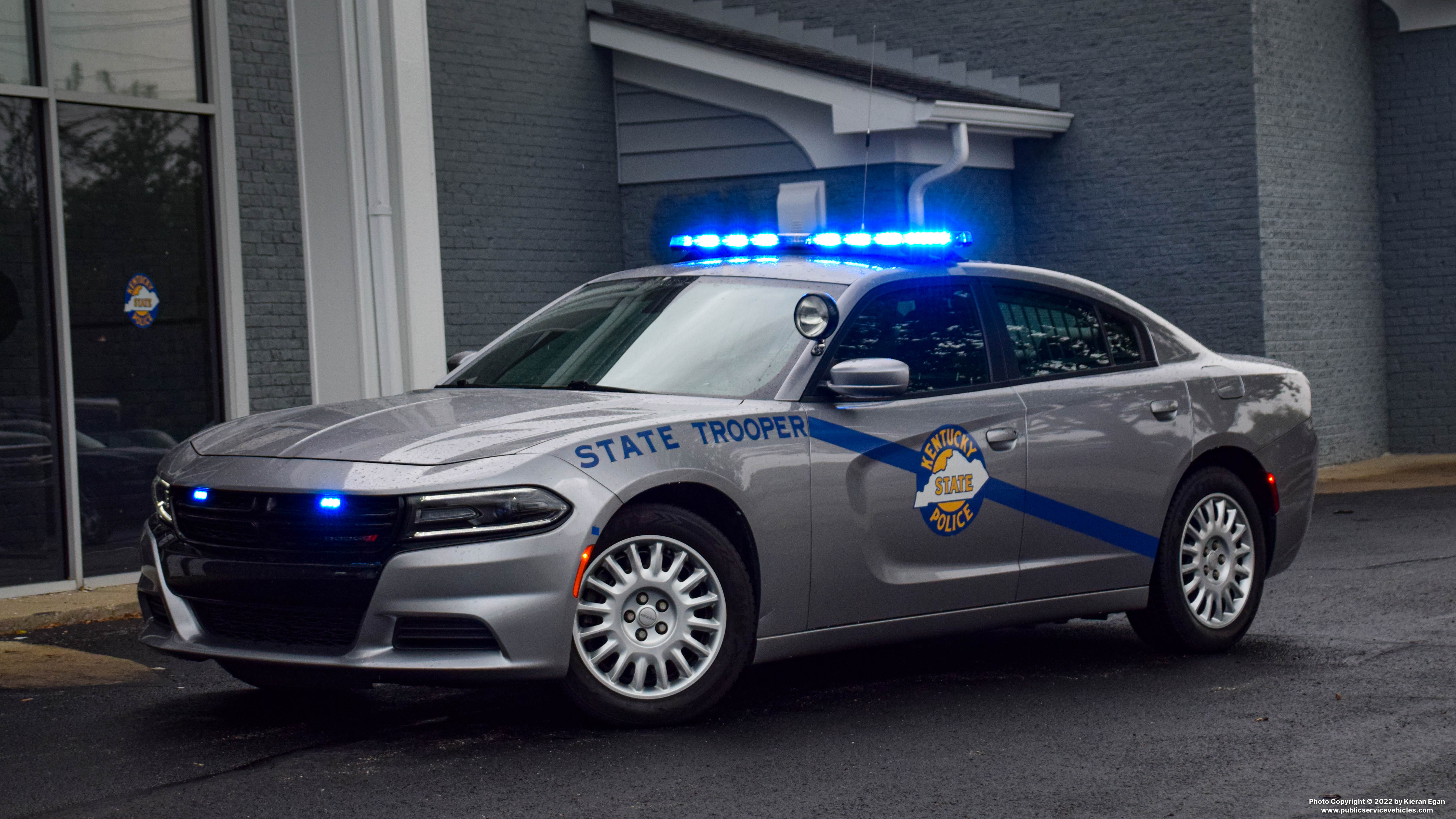 A photo  of Kentucky State Police
            Cruiser 4809, a 2019 Dodge Charger             taken by Kieran Egan