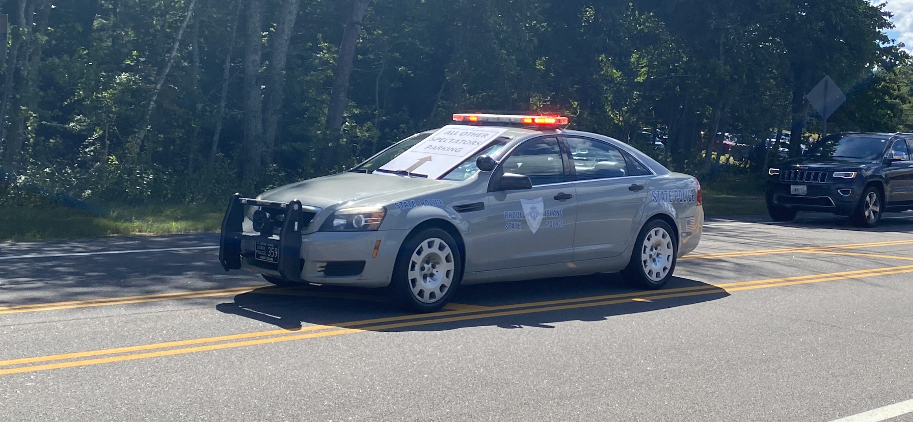 A photo  of Rhode Island State Police
            Cruiser 359, a 2013 Chevrolet Caprice             taken by @riemergencyvehicles