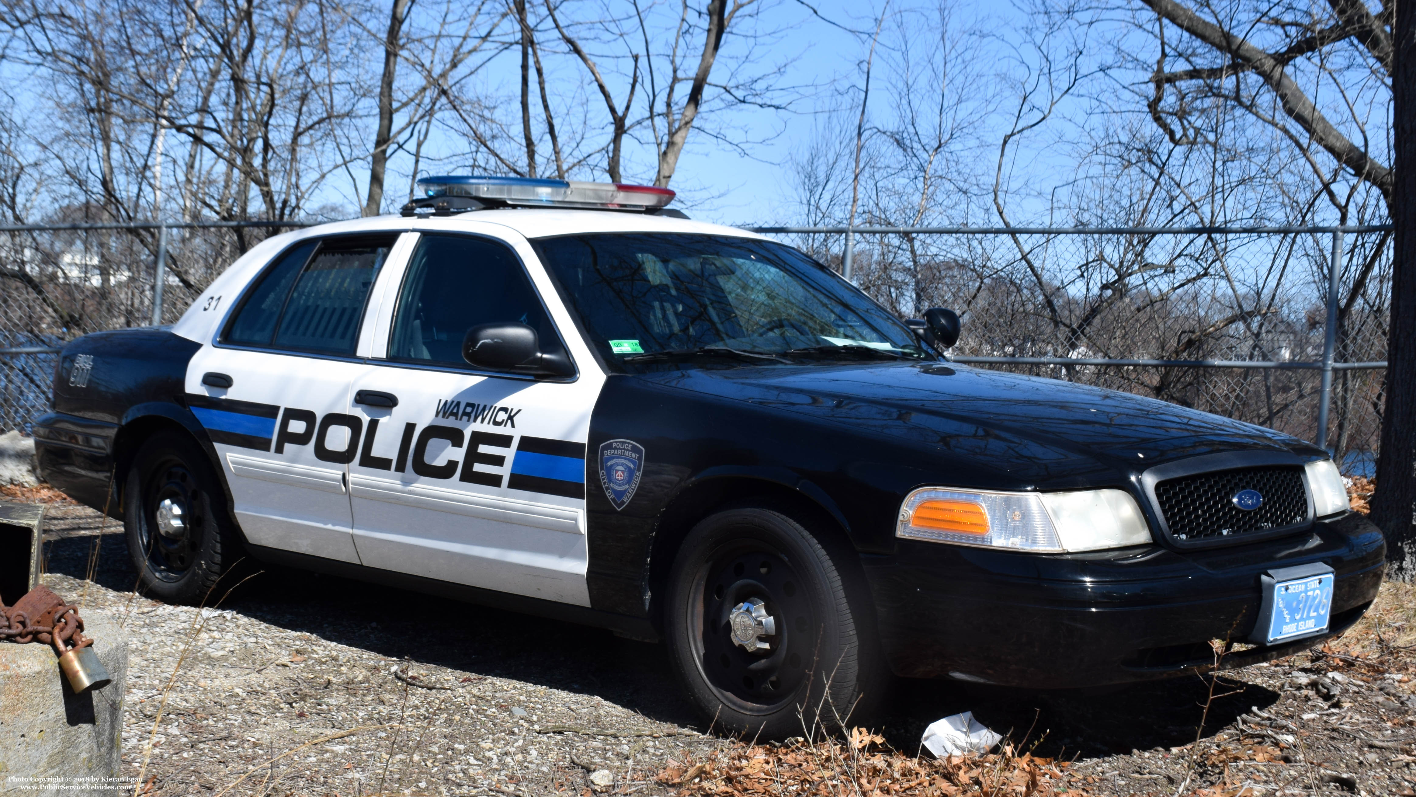 A photo  of Warwick Police
            Cruiser R-31, a 2009-2011 Ford Crown Victoria Police Interceptor             taken by Kieran Egan