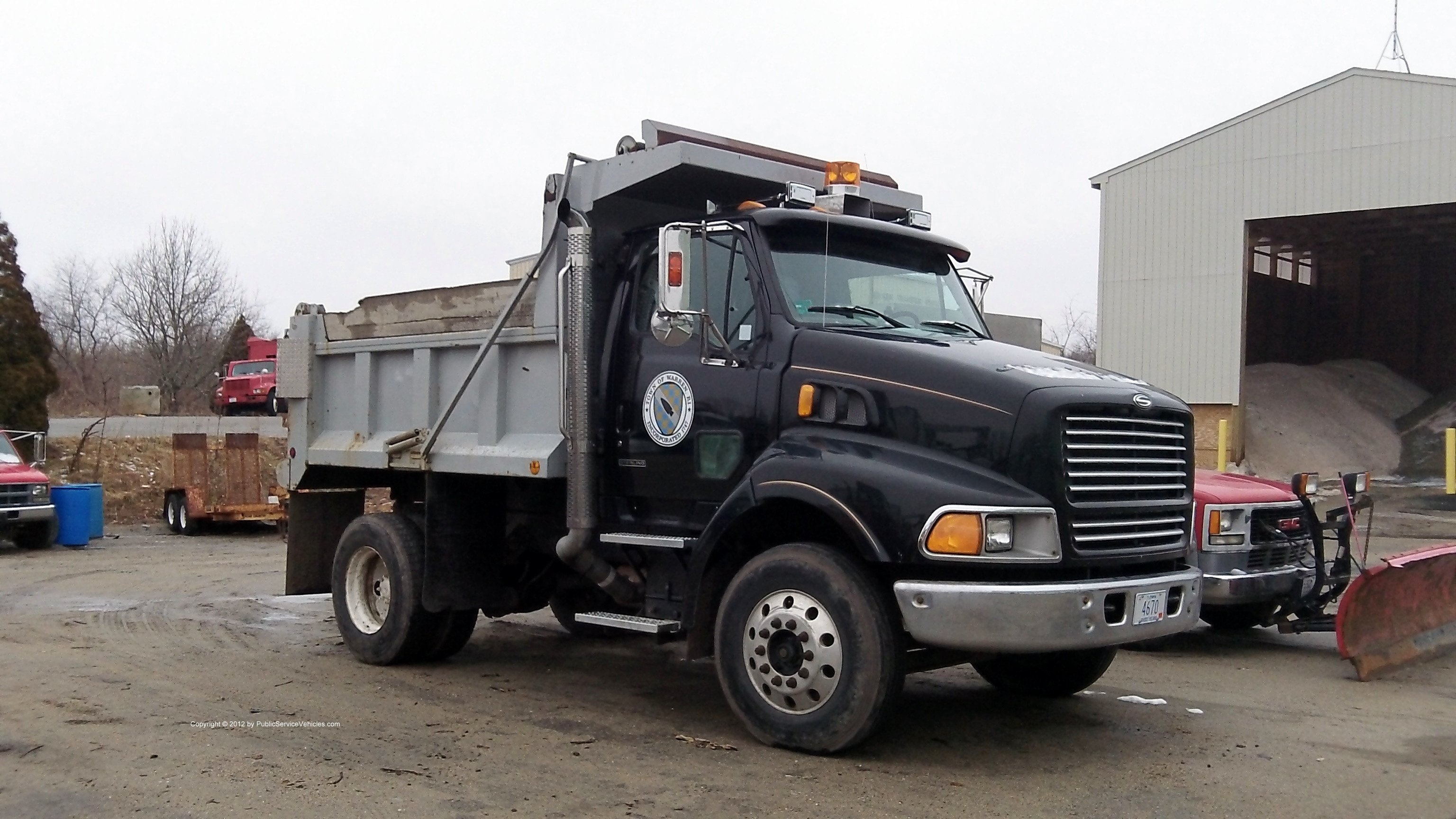 A photo  of Warren Public Works
            Truck 4670, a 2001-2009 Sterling             taken by Kieran Egan