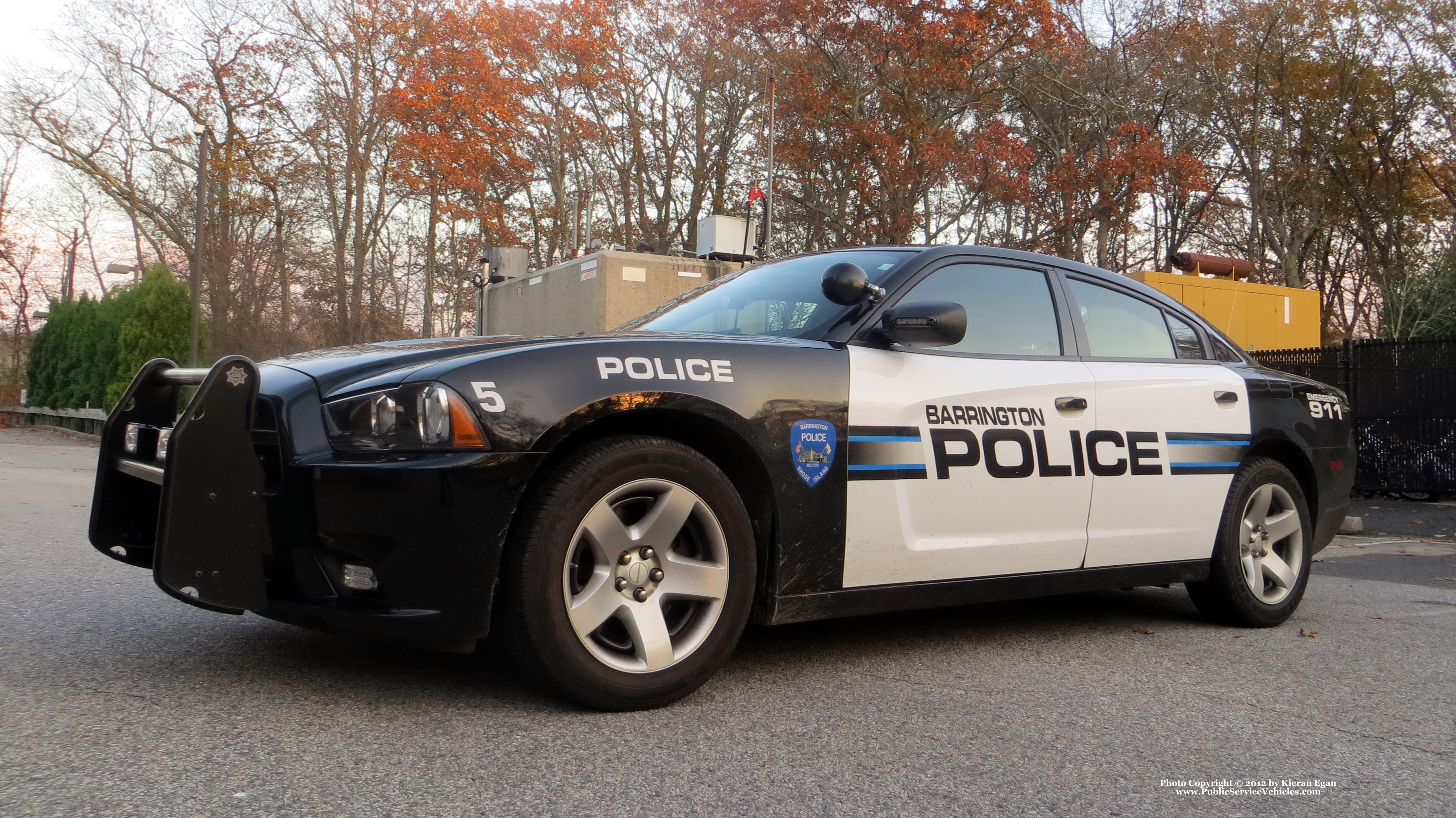 A photo  of Barrington Police
            Car 5, a 2011 Dodge Charger             taken by Kieran Egan