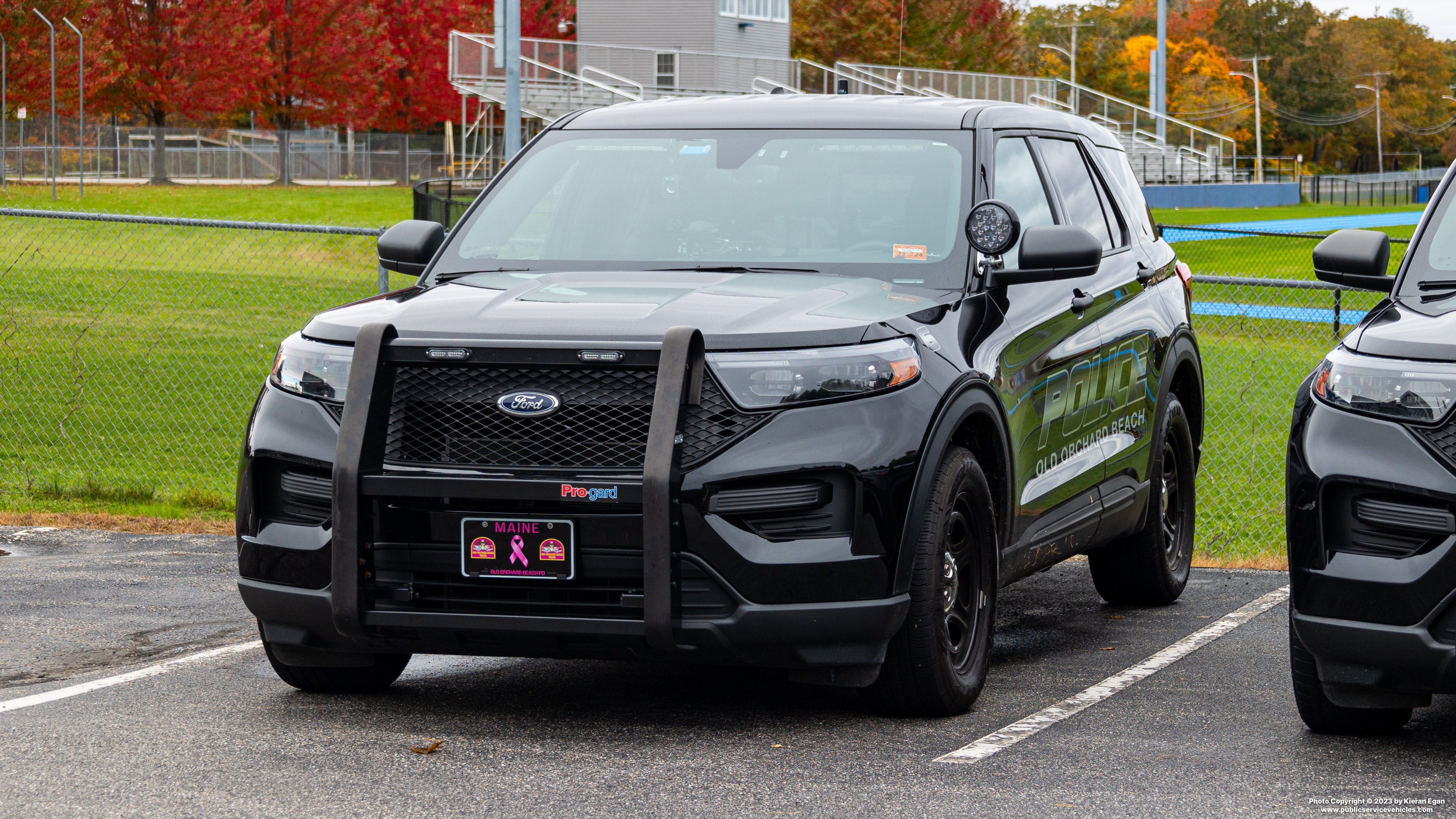 A photo  of Old Orchard Beach Police
            Car 6, a 2020-2023 Ford Police Interceptor Utility             taken by Kieran Egan