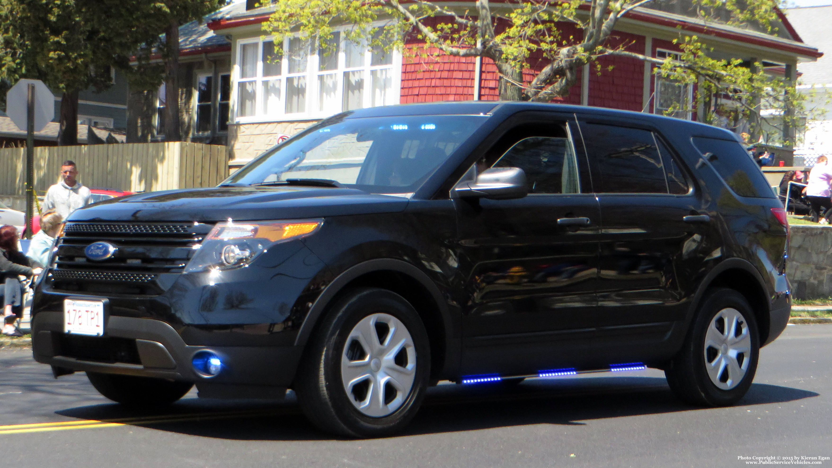 A photo  of Attleboro Police
            Unmarked Unit, a 2013-2015 Ford Police Interceptor Utility             taken by Kieran Egan