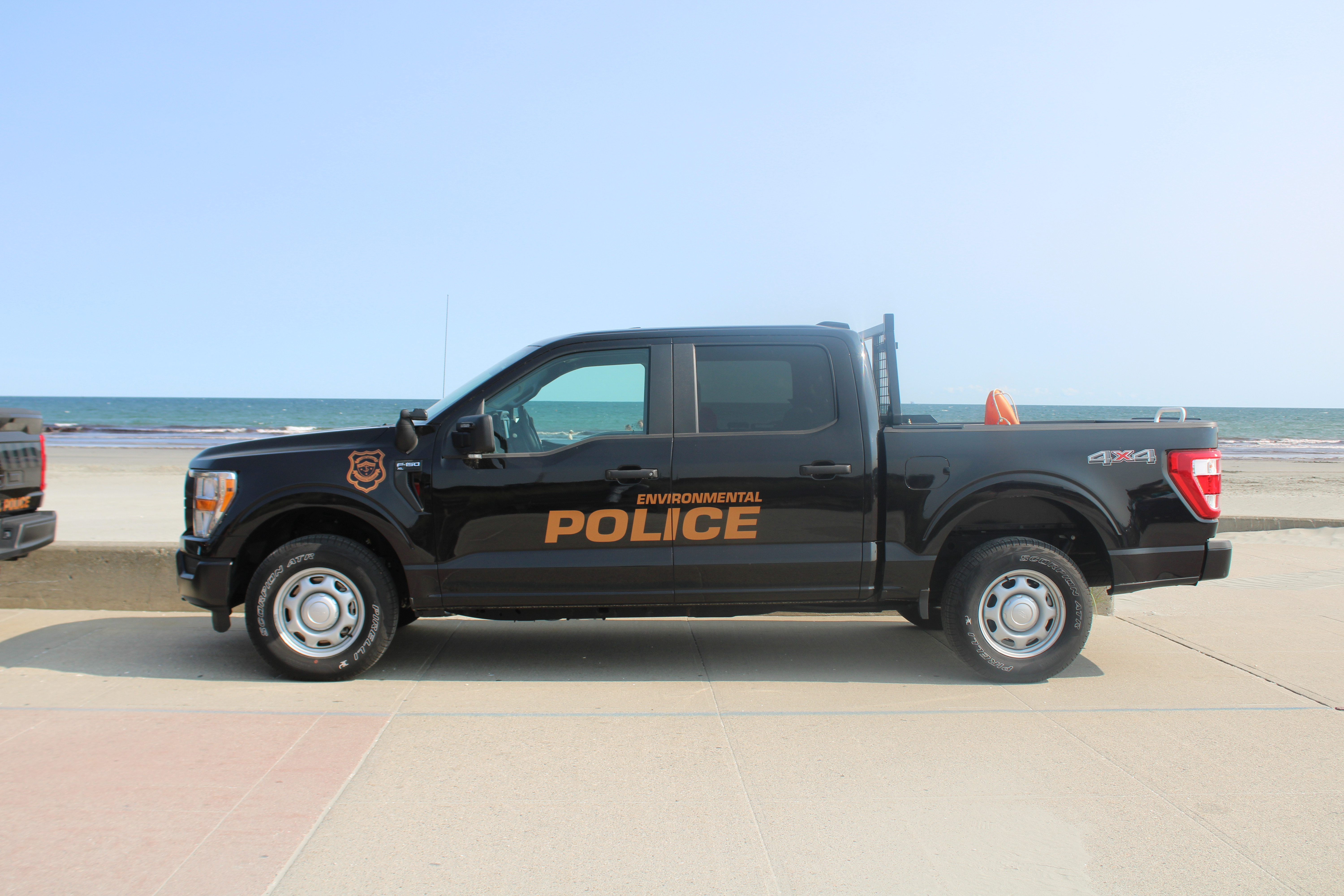 A photo  of Rhode Island Environmental Police
            Cruiser 3921, a 2021 Ford F-150 Crew Cab             taken by @riemergencyvehicles