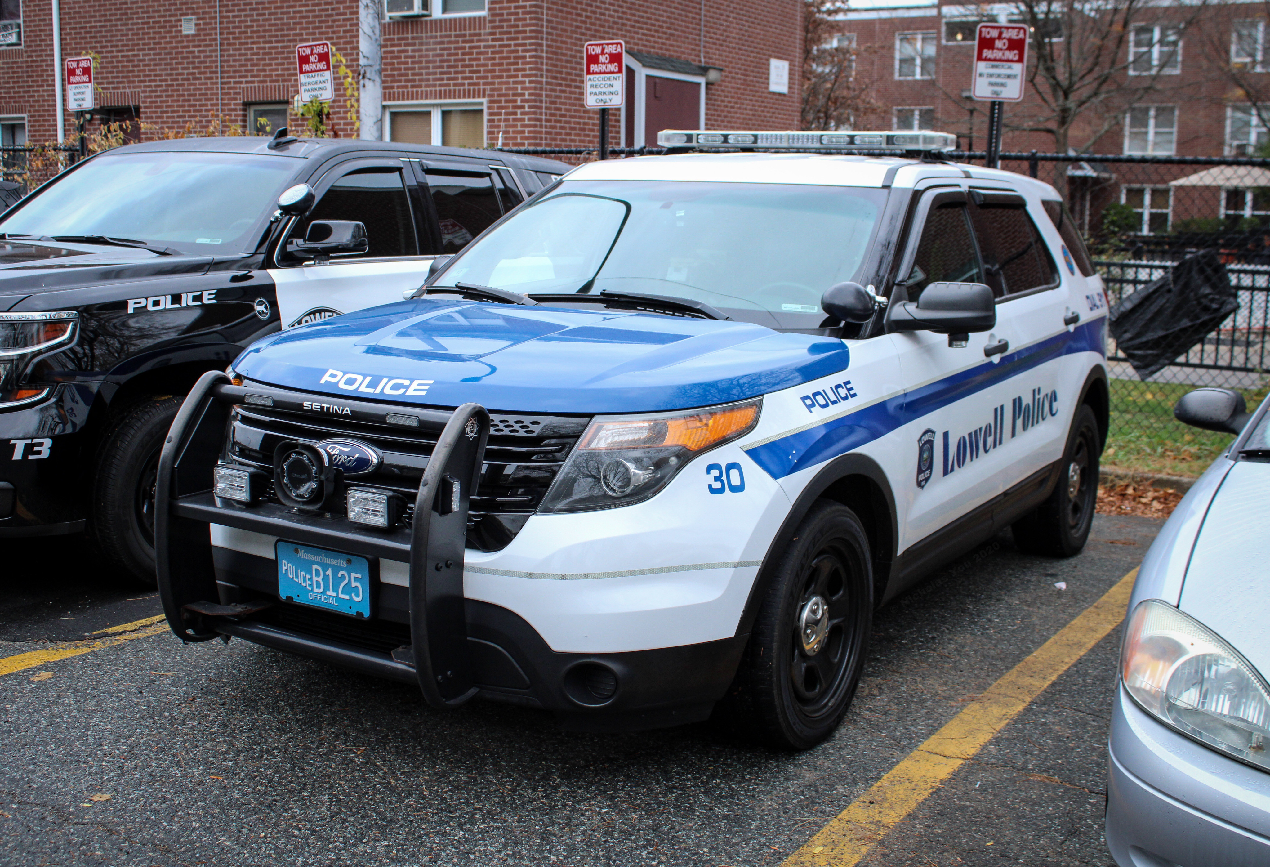 A photo  of Lowell Police
            Car 30, a 2014 Ford Police Interceptor Utility             taken by Nicholas You