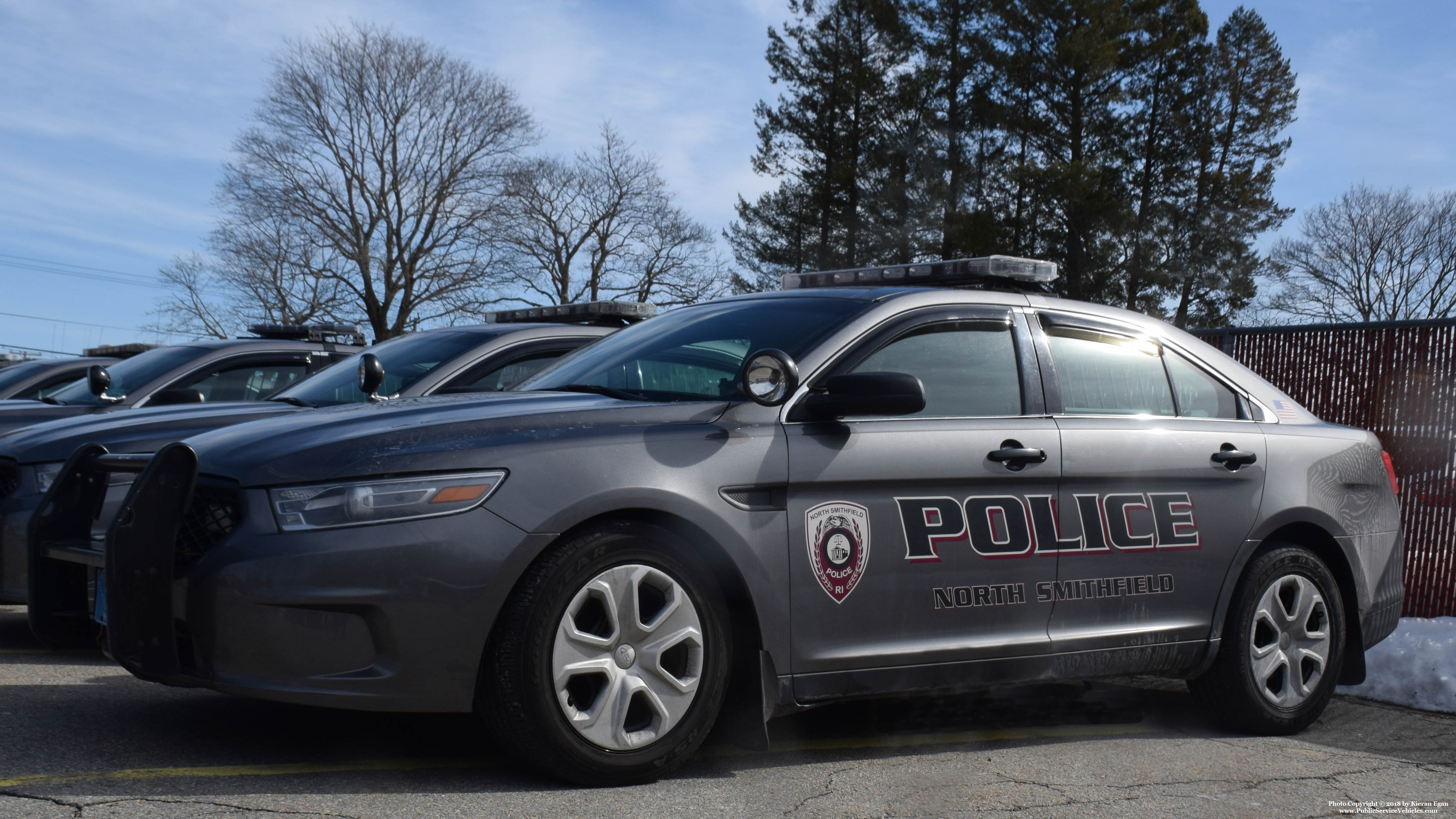 A photo  of North Smithfield Police
            Cruiser 3193, a 2014 Ford Police Interceptor Sedan             taken by Kieran Egan