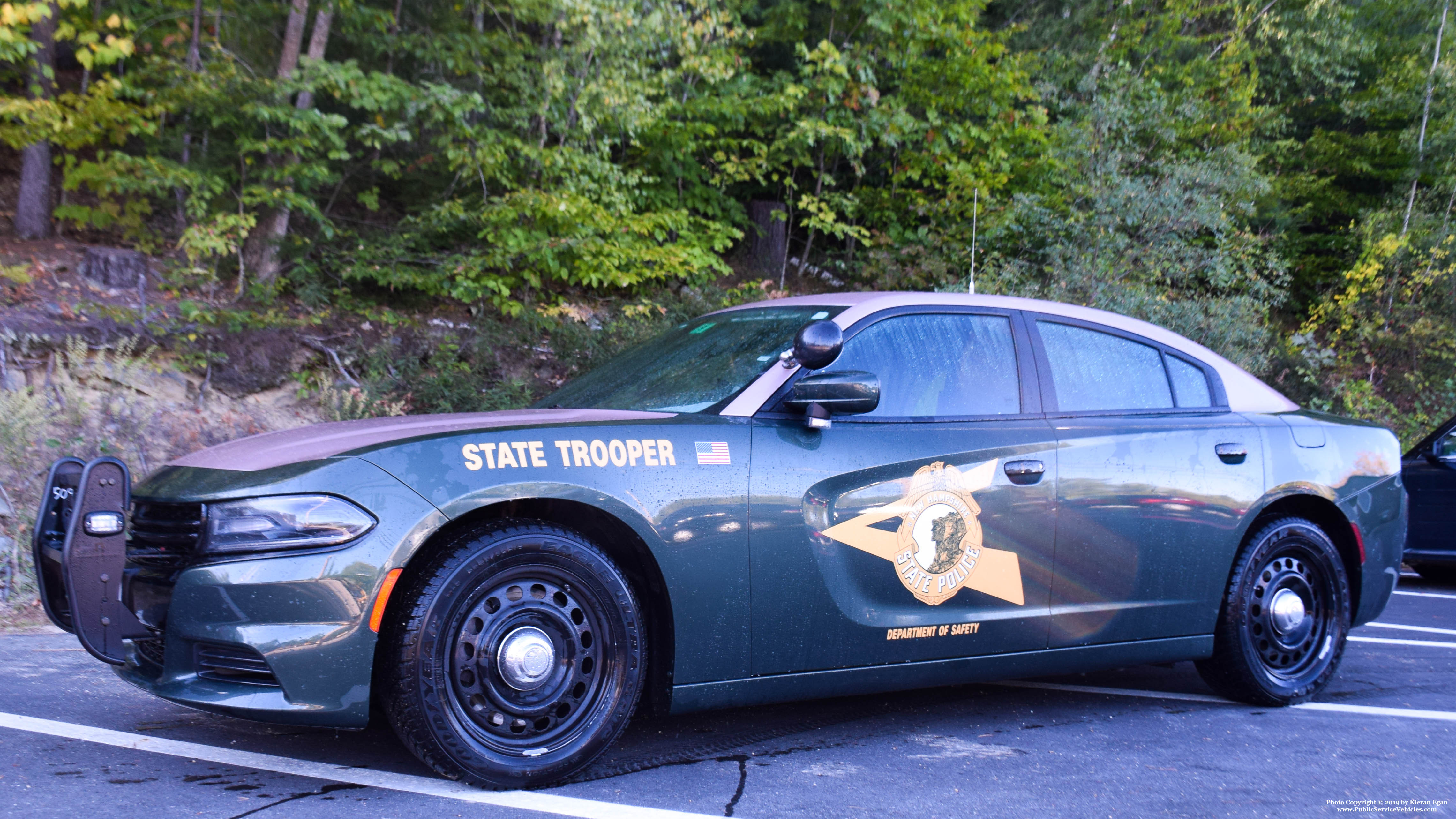 A photo  of New Hampshire State Police
            Cruiser 626, a 2015 Dodge Charger             taken by Kieran Egan