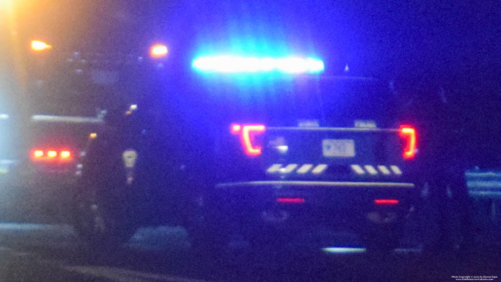 A photo  of Massachusetts State Police
            Cruiser 762, a 2017 Ford Police Interceptor Utility             taken by Kieran Egan