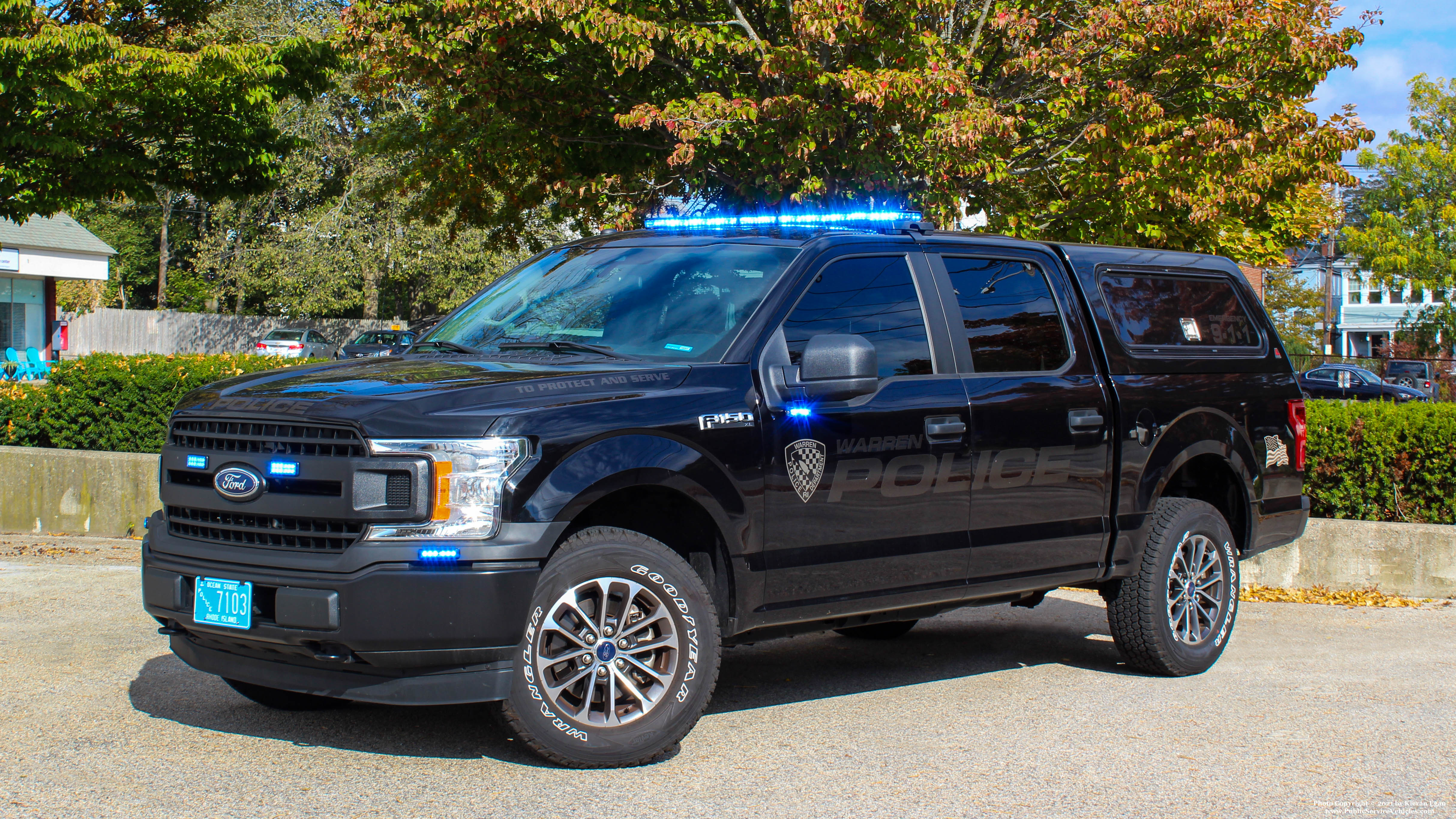 A photo  of Warren Police
            Cruiser 0419, a 2019 Ford F-150 Police Responder             taken by Kieran Egan