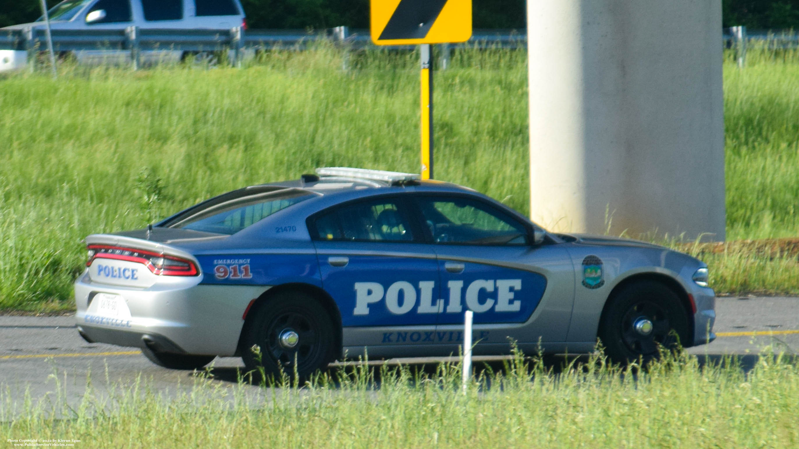 A photo  of Knoxville Police
            Cruiser 21470, a 2015-2019 Dodge Charger             taken by Kieran Egan