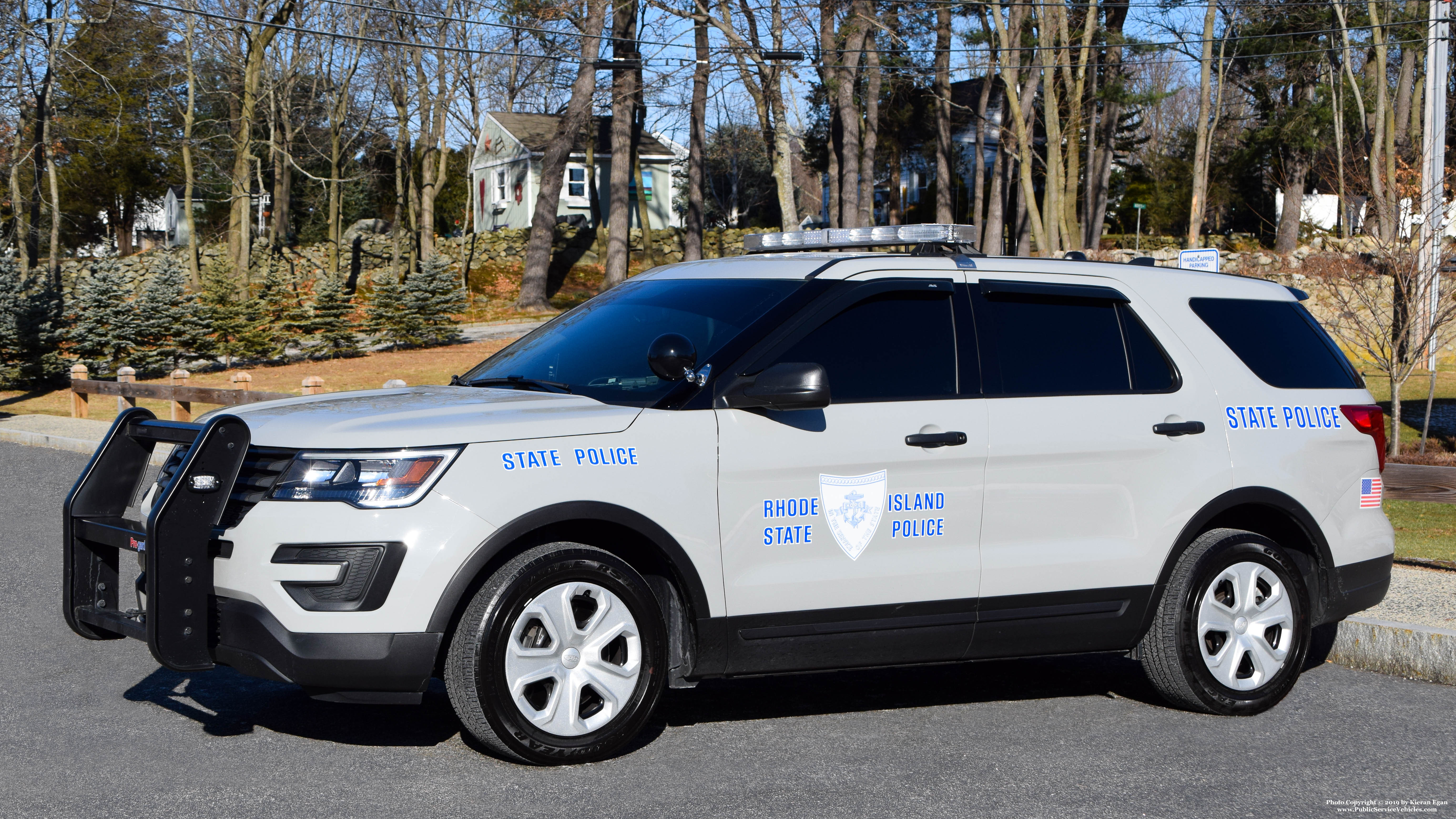 A photo  of Rhode Island State Police
            Cruiser 248, a 2018 Ford Police Interceptor Utility             taken by Kieran Egan