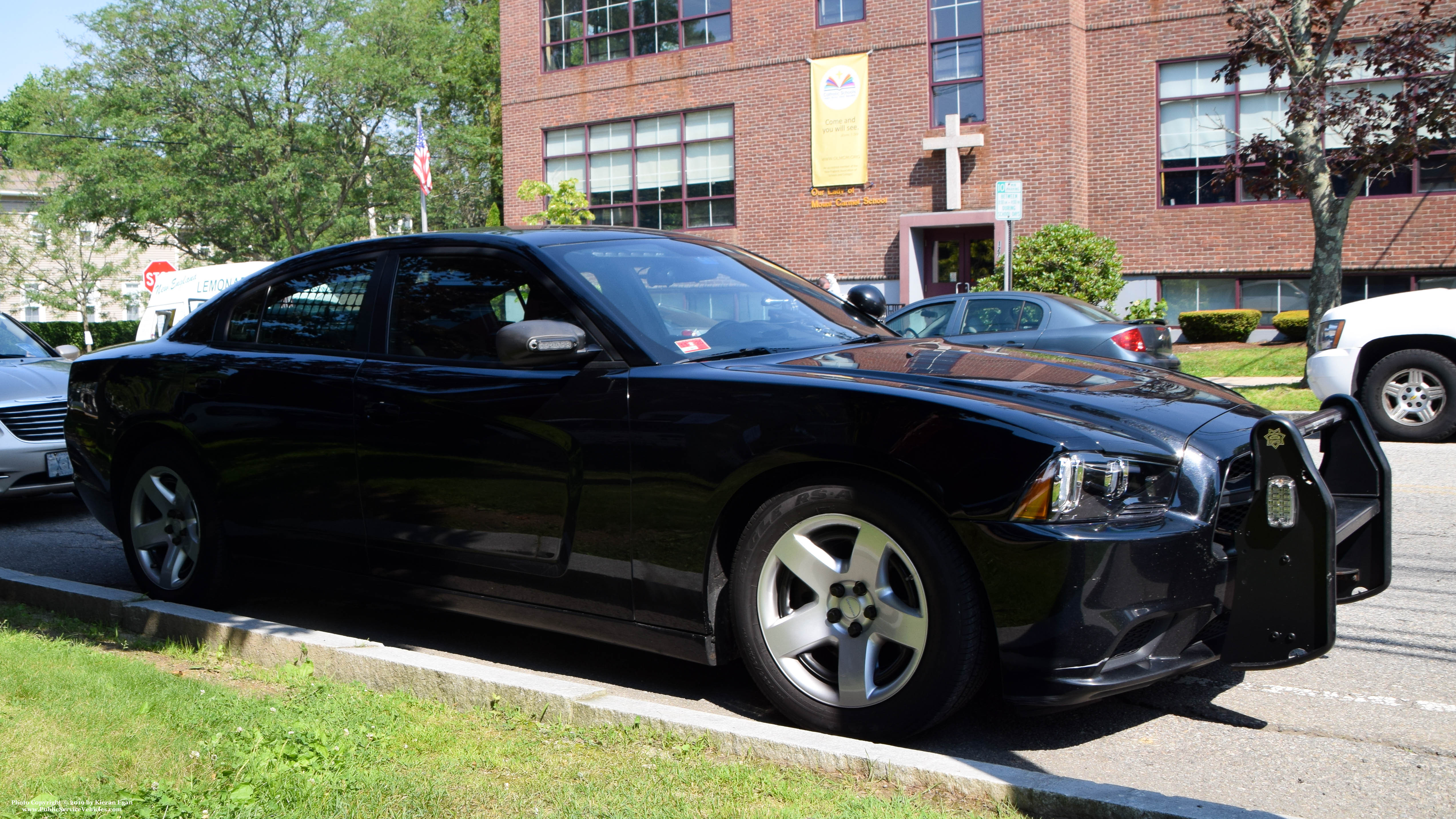 A photo  of Rhode Island State Police
            Cruiser 46, a 2013 Dodge Charger             taken by Kieran Egan