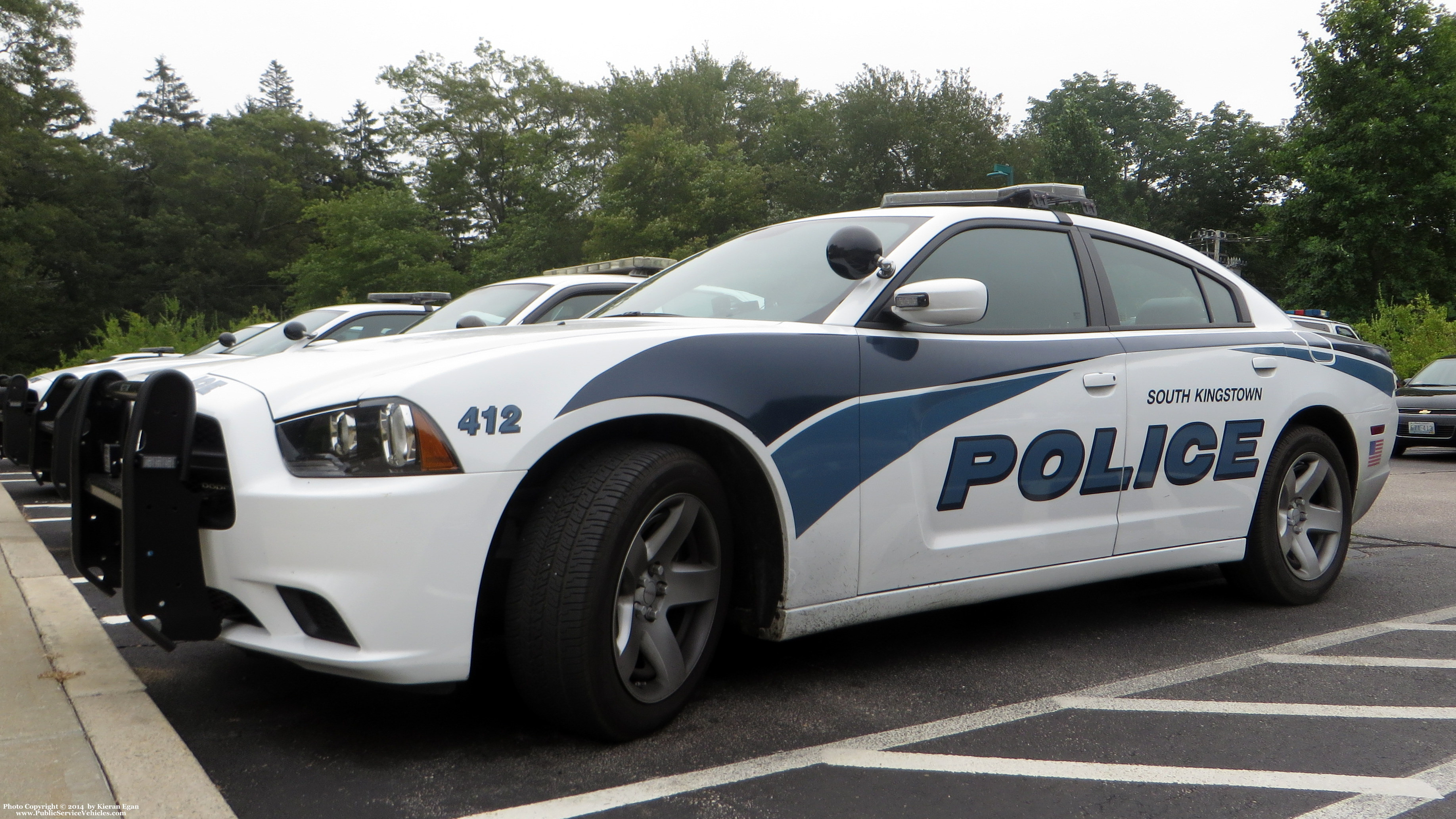 A photo  of South Kingstown Police
            Cruiser 412, a 2011-2014 Dodge Charger             taken by Kieran Egan