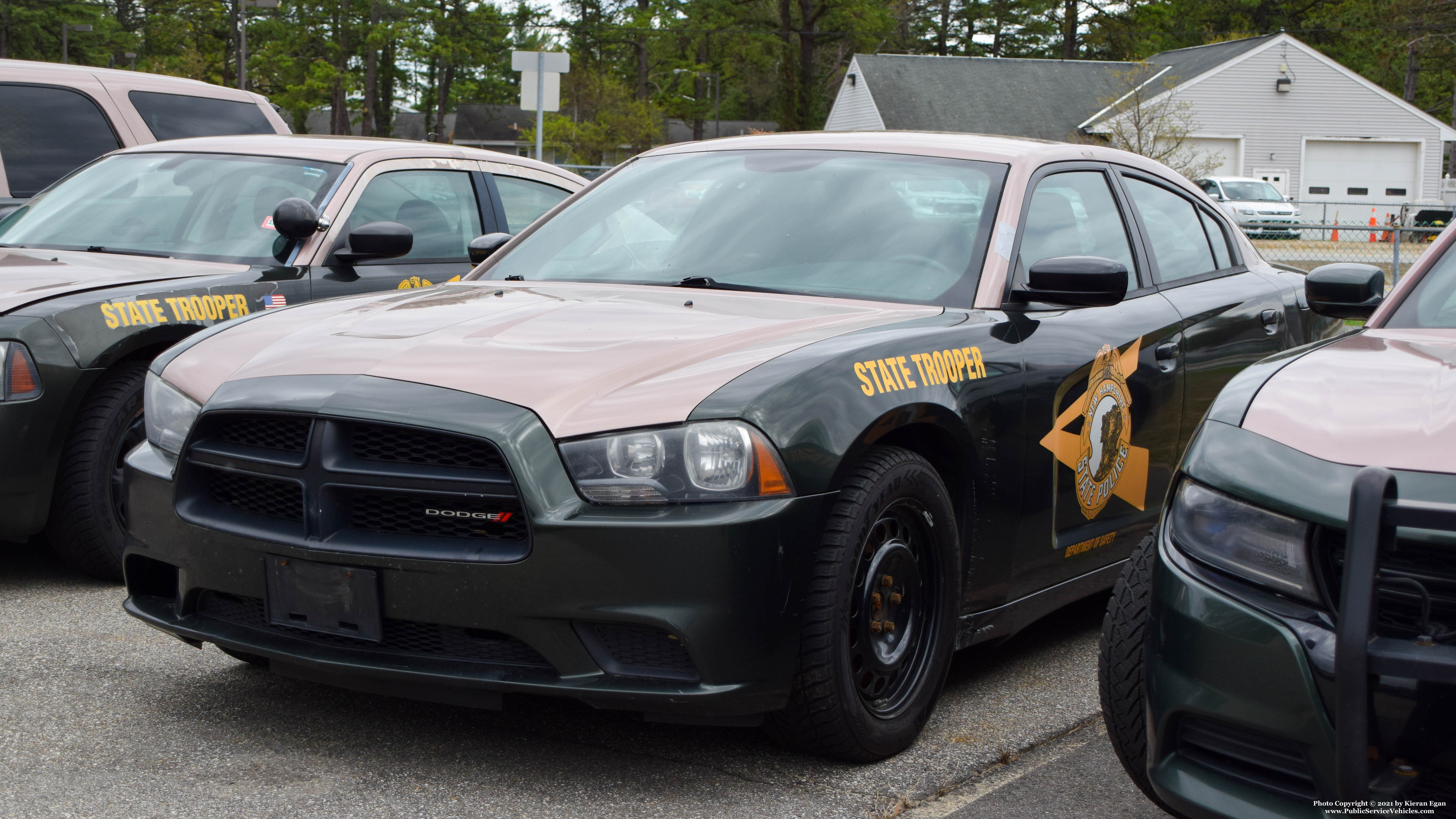 A photo  of New Hampshire State Police
            Unassigned Unit, a 2014 Dodge Charger             taken by Kieran Egan
