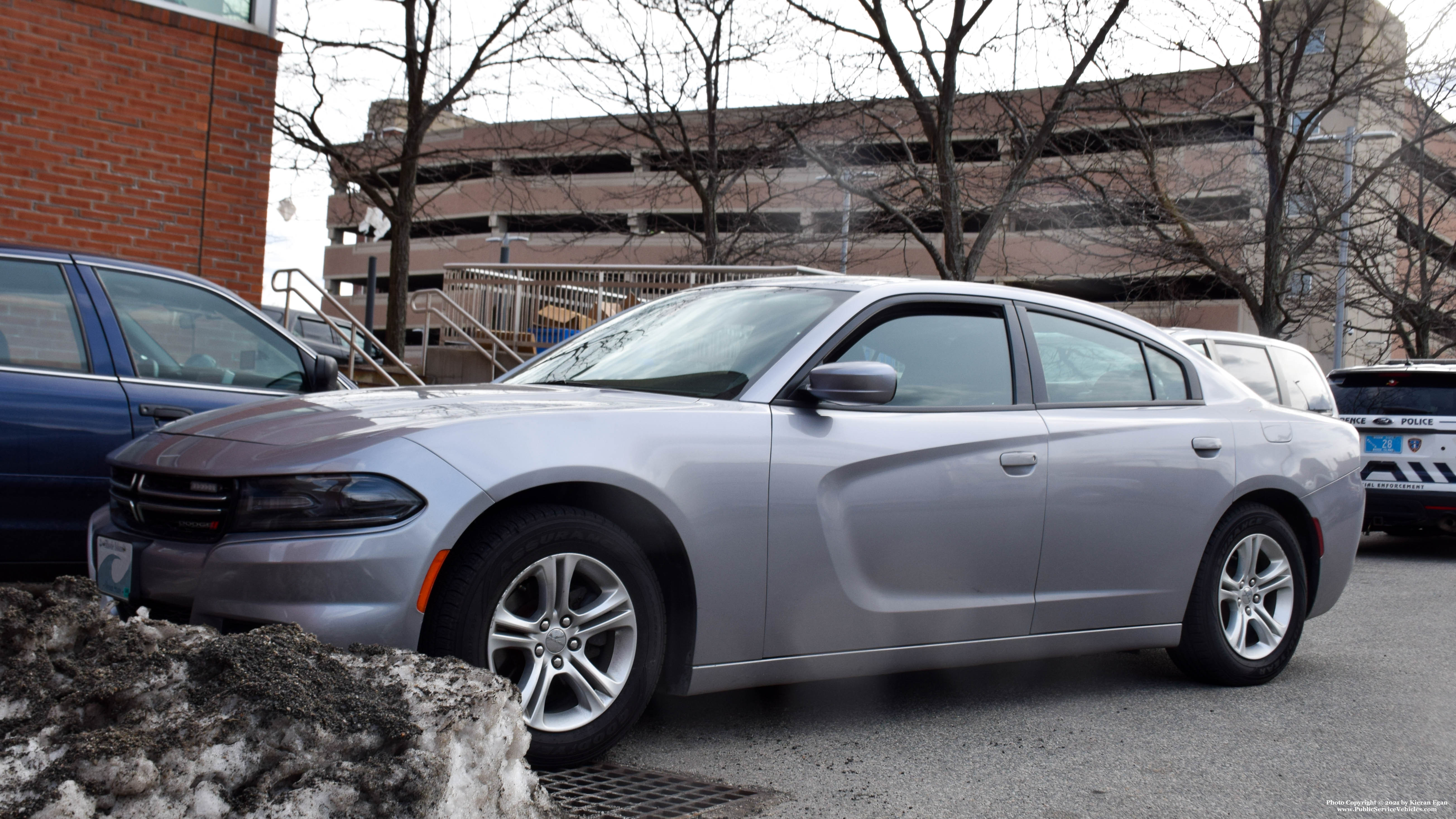 A photo  of Providence Police
            Unmarked Unit, a 2015-2018 Dodge Charger             taken by Kieran Egan