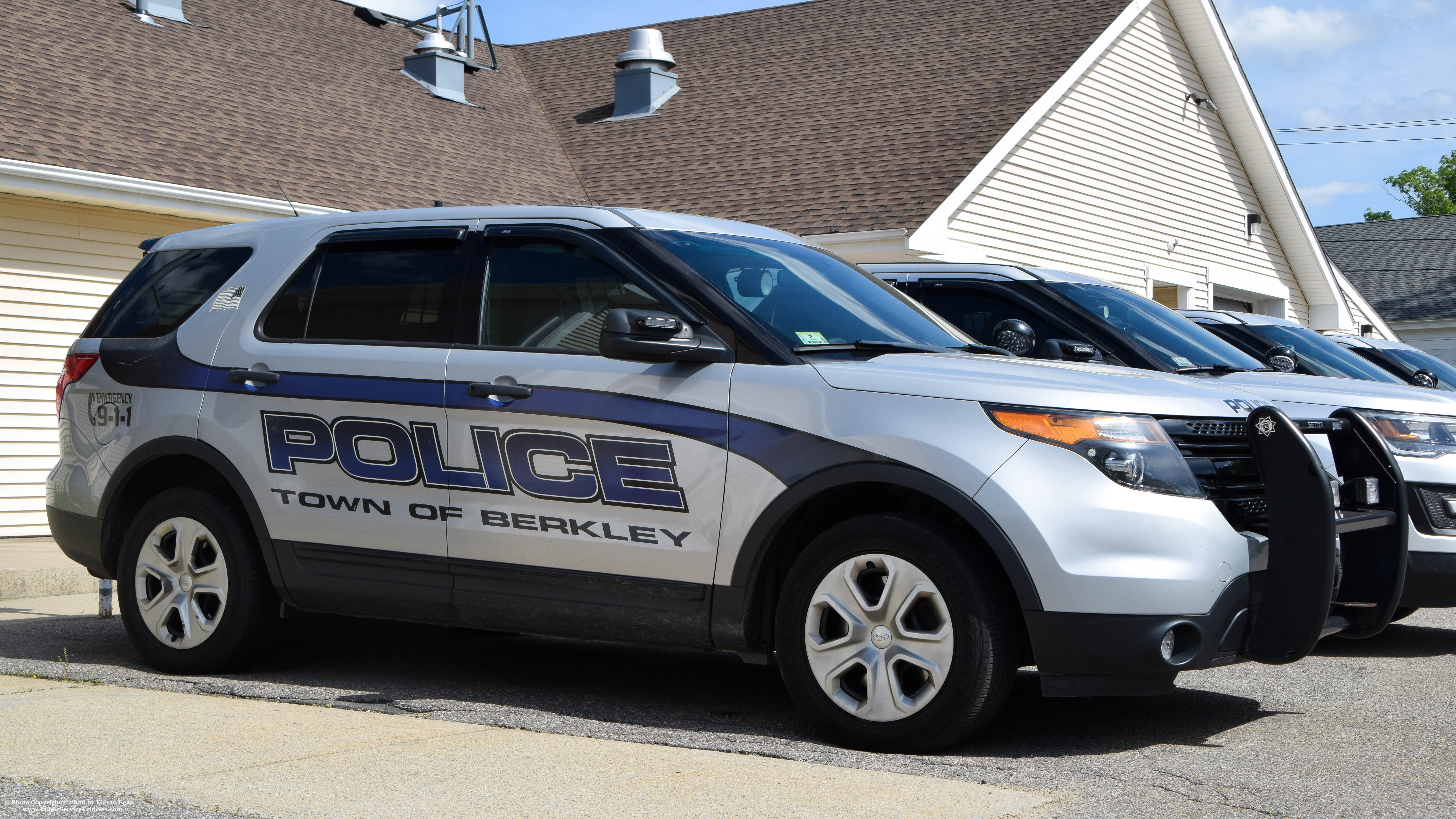 A photo  of Berkley Police
            Cruiser 501, a 2013 Ford Police Interceptor Utility             taken by Kieran Egan