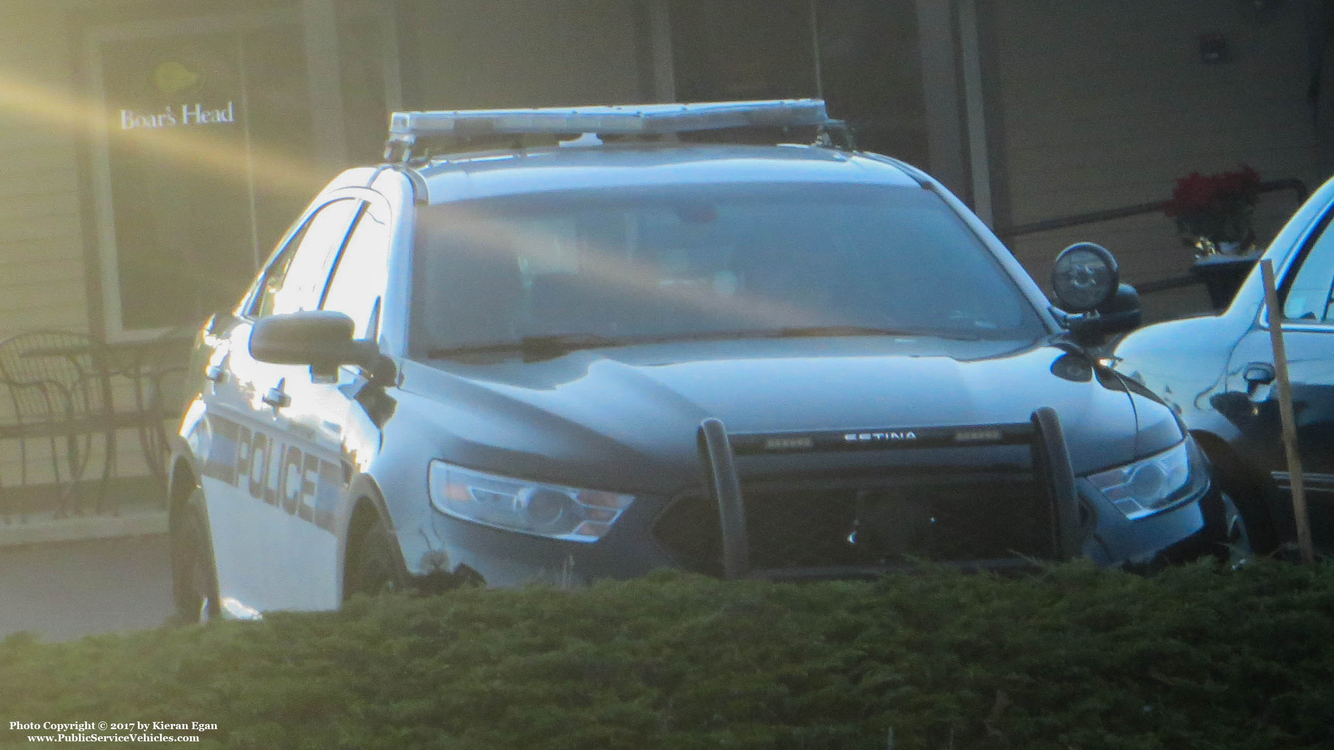 A photo  of Warwick Police
            Car 10, a 2015 Ford Police Interceptor Sedan             taken by Kieran Egan