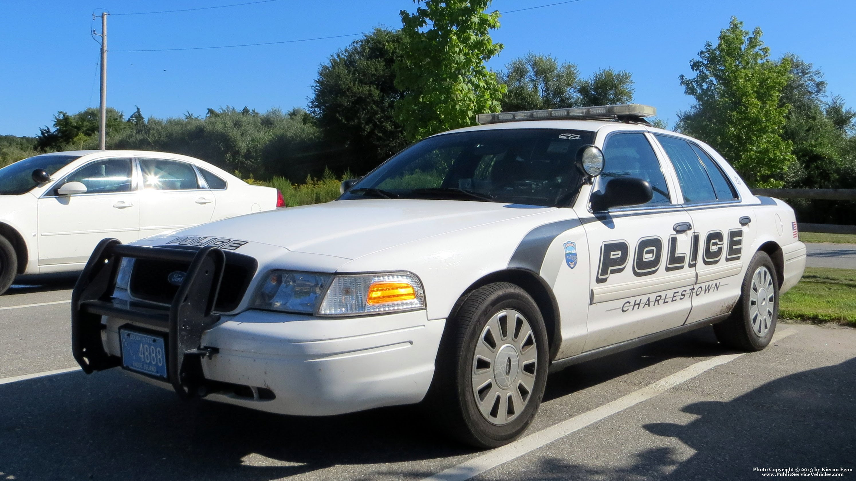 A photo  of Charlestown Police
            Car 20, a 2009-2011 Ford Crown Victoria Police Interceptor             taken by Kieran Egan